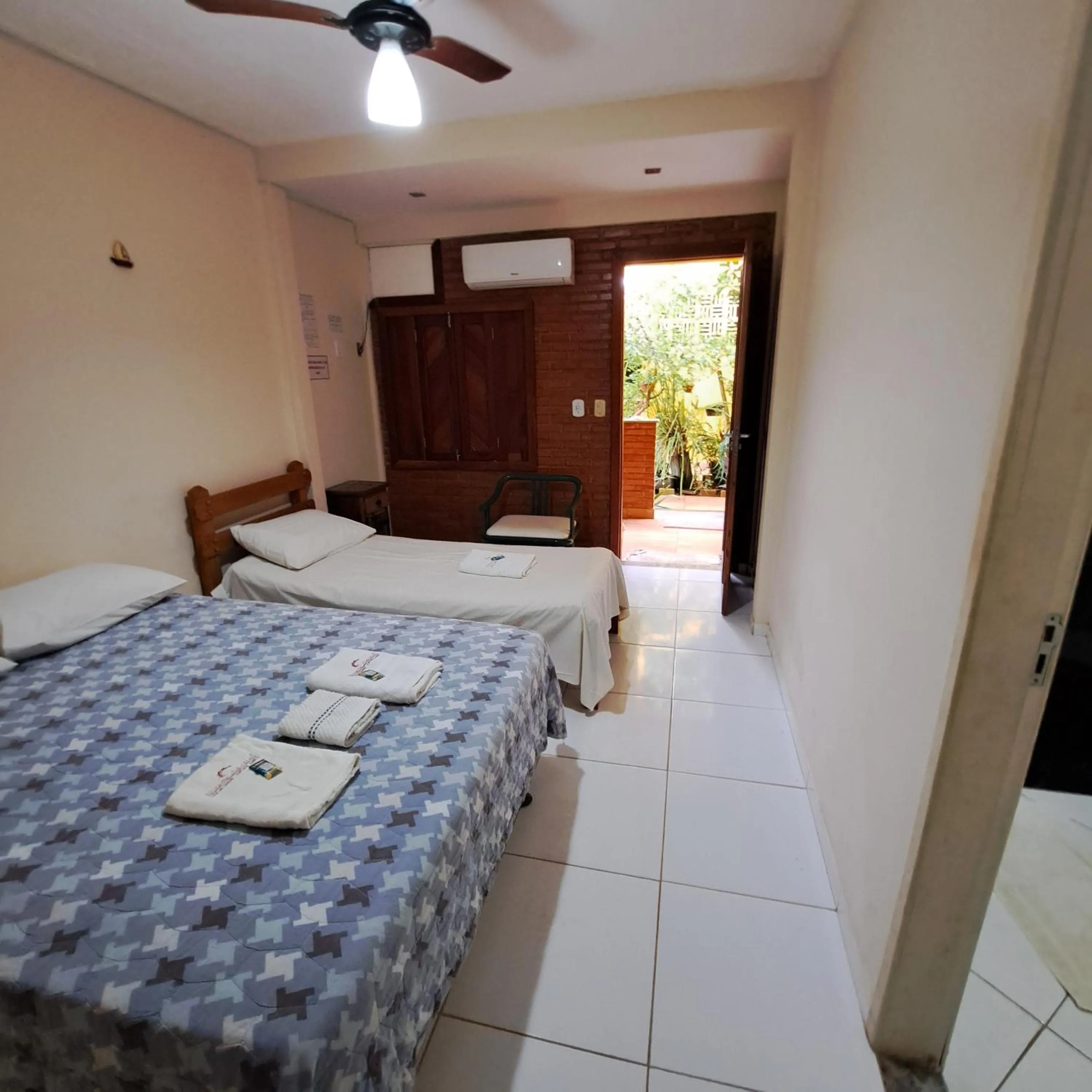 Bed in Pousada Maresias Guriri