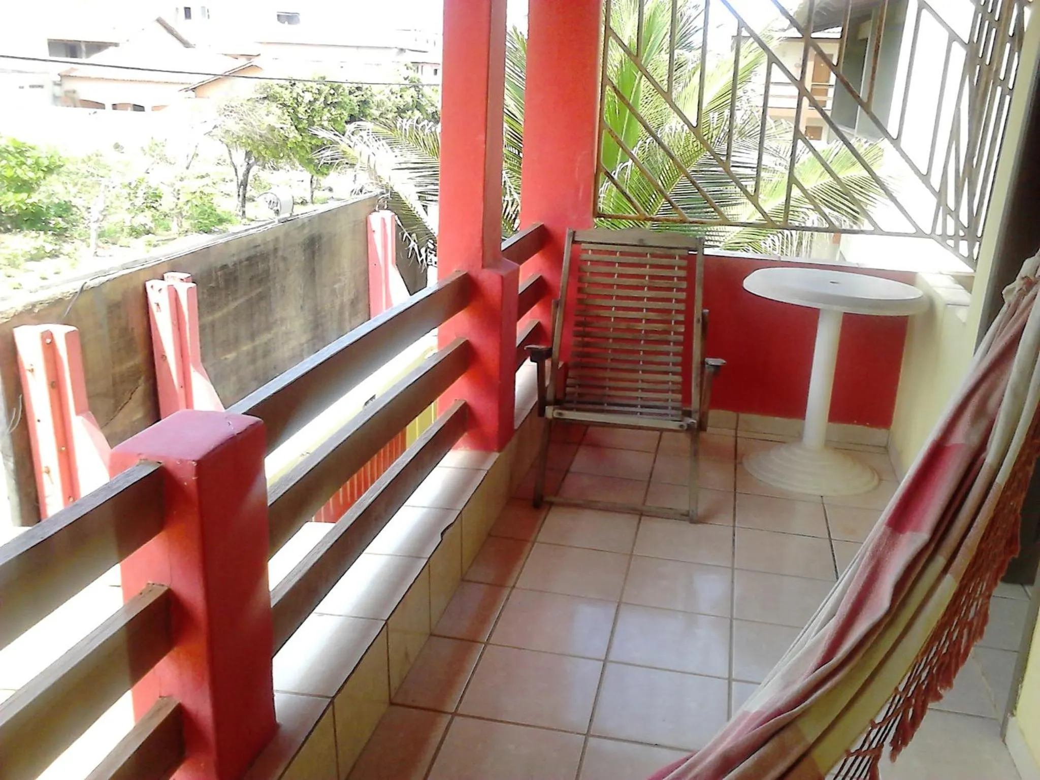 Balcony/Terrace in Pousada Maresias Guriri