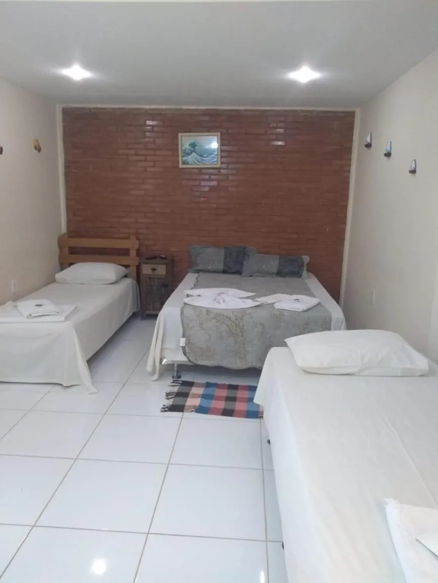 Bed in Pousada Maresias Guriri