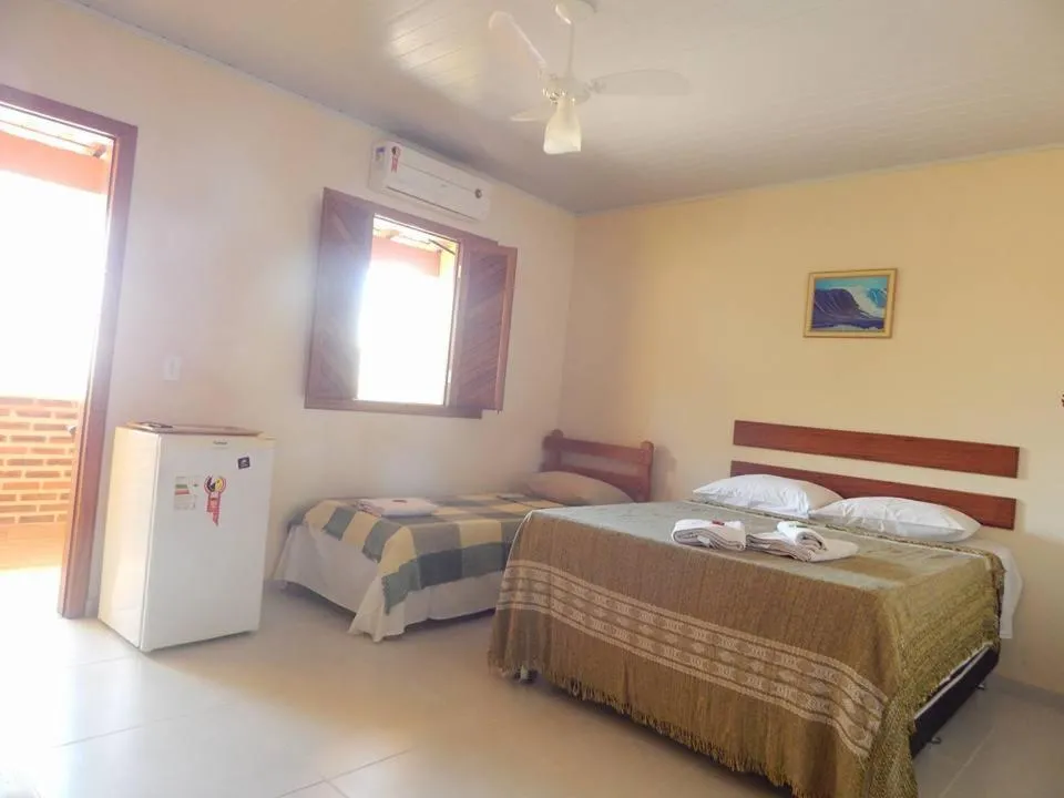 Bed in Pousada Maresias Guriri