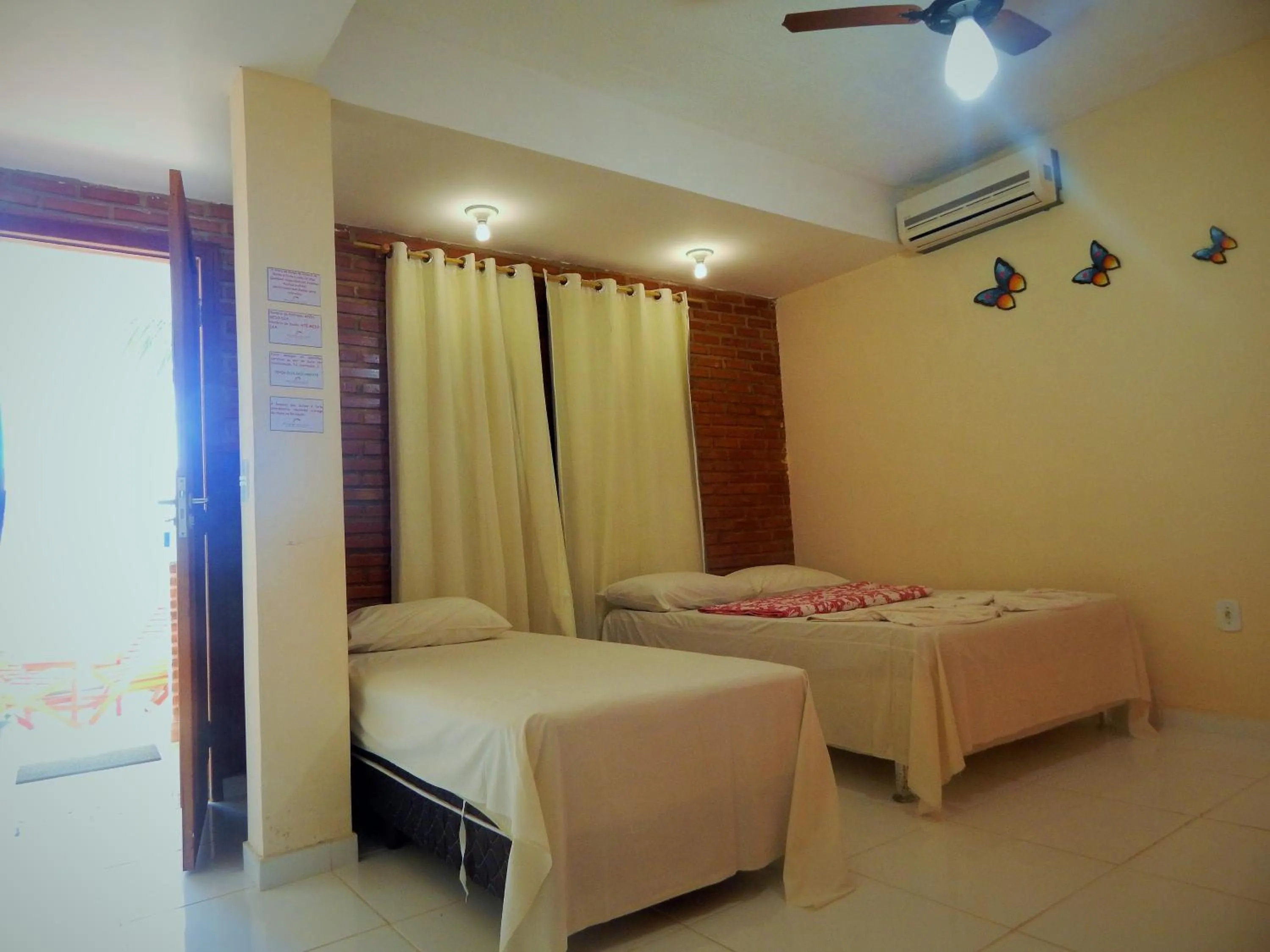 Bedroom, Bed in Pousada Maresias Guriri