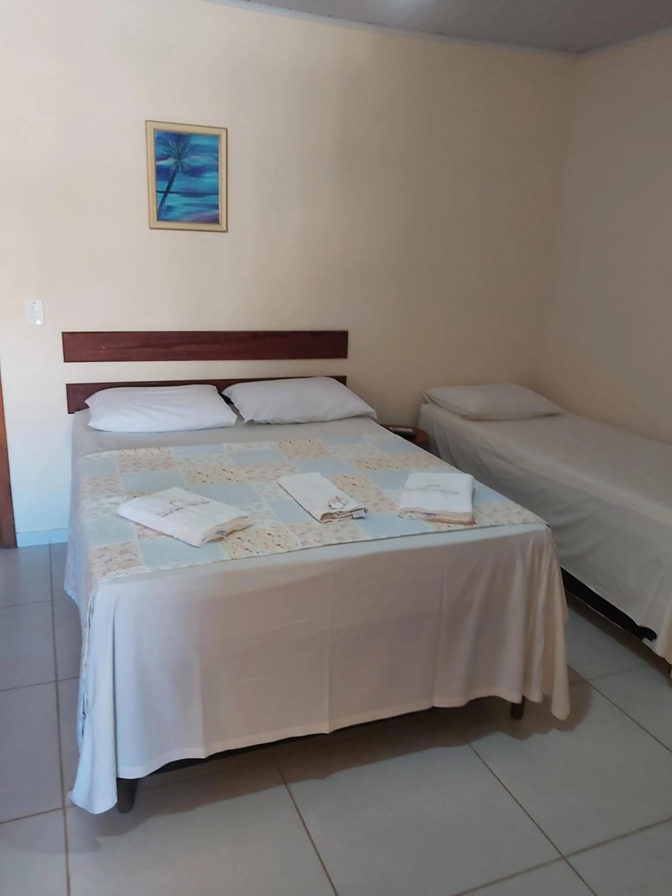 Bed in Pousada Maresias Guriri