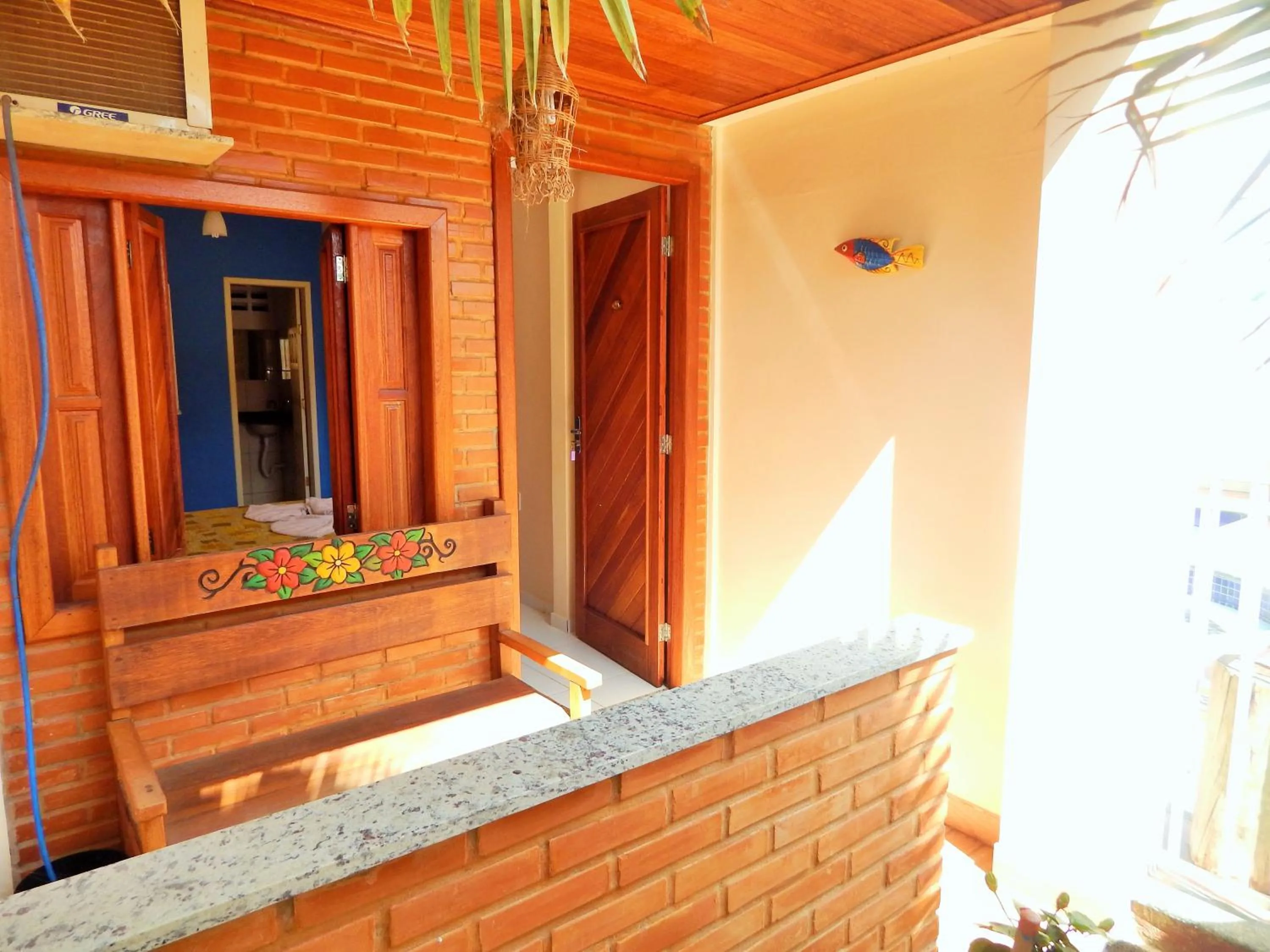 Patio in Pousada Maresias Guriri