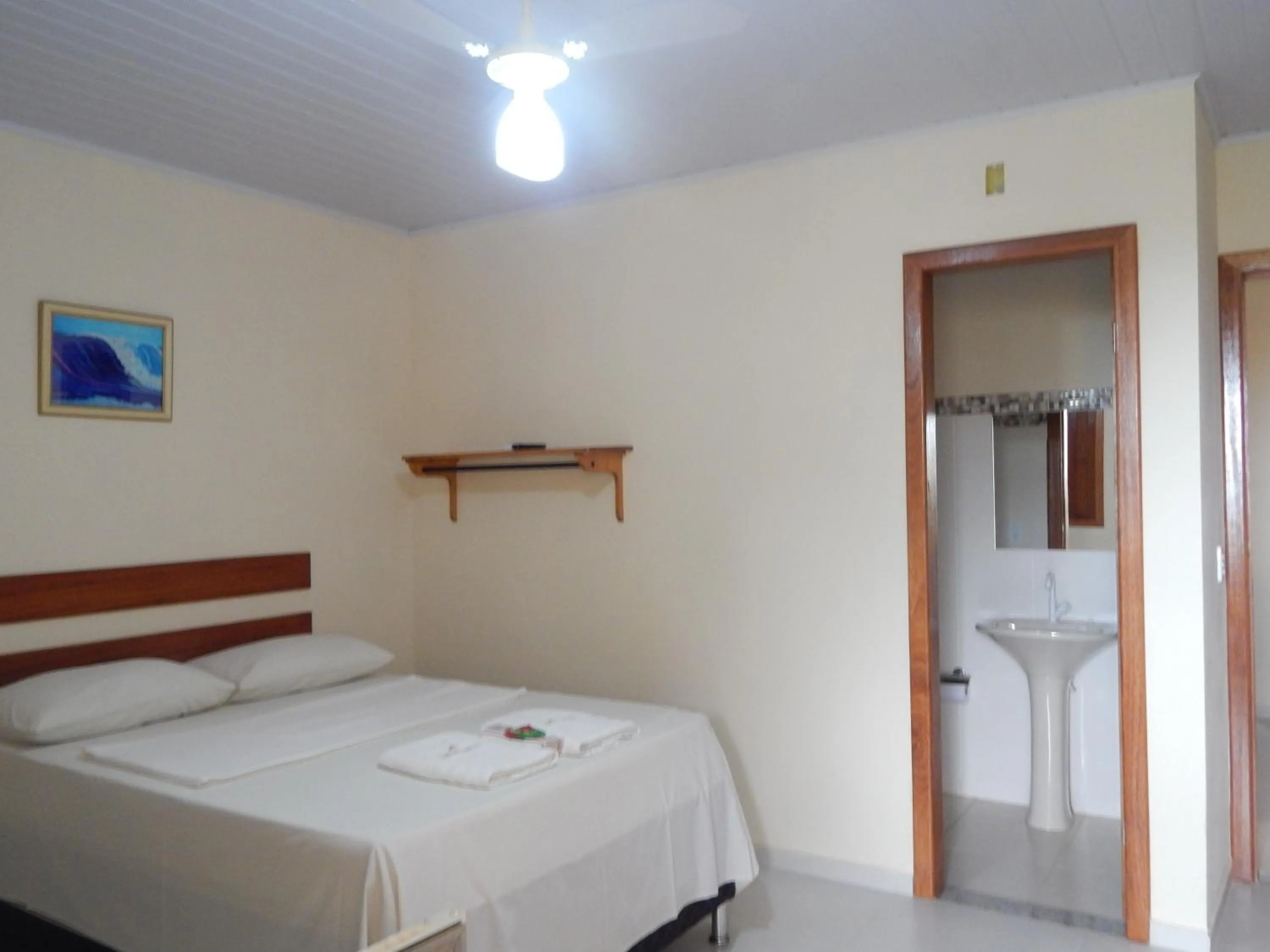 Bed in Pousada Maresias Guriri