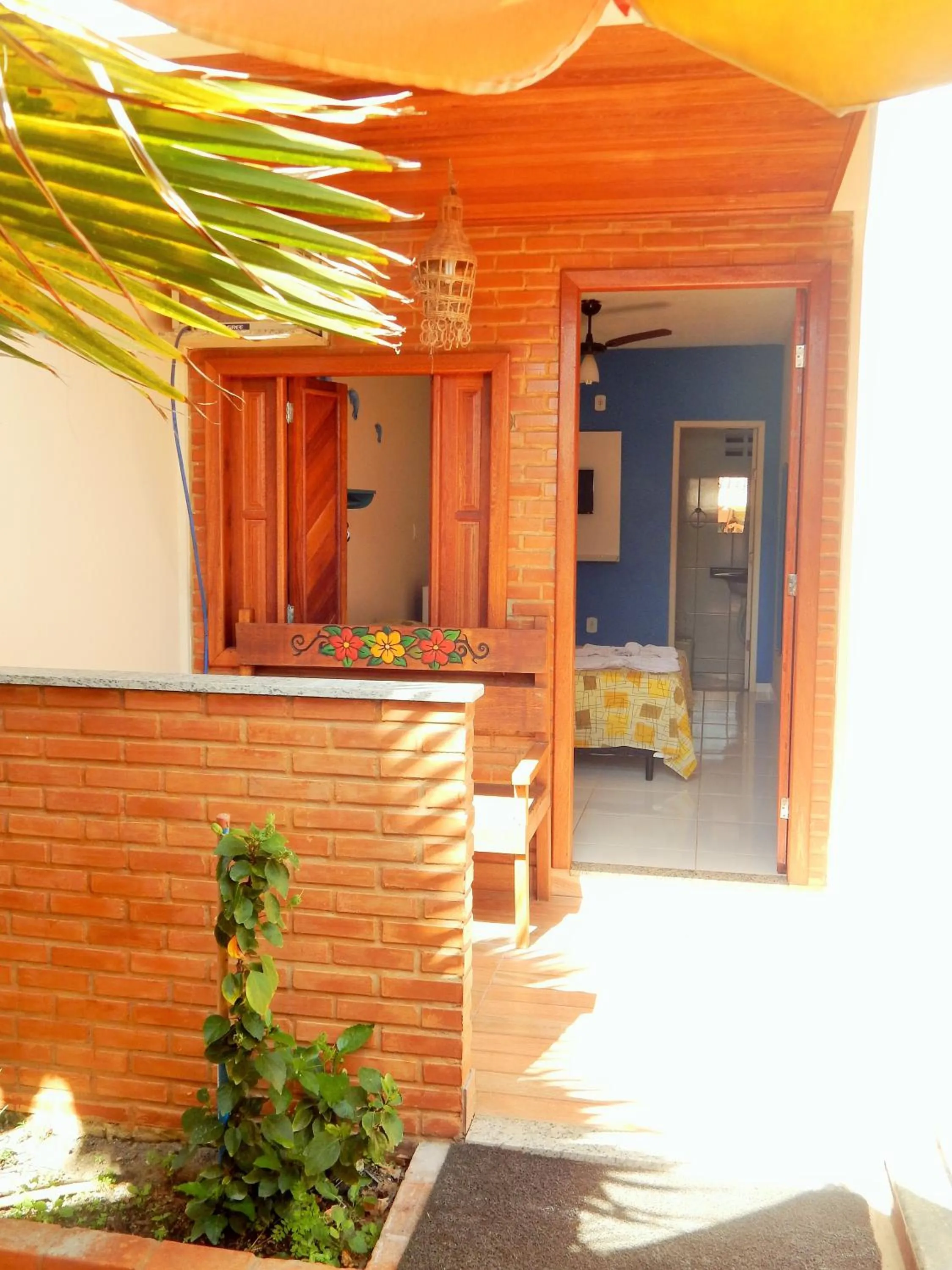 Patio in Pousada Maresias Guriri