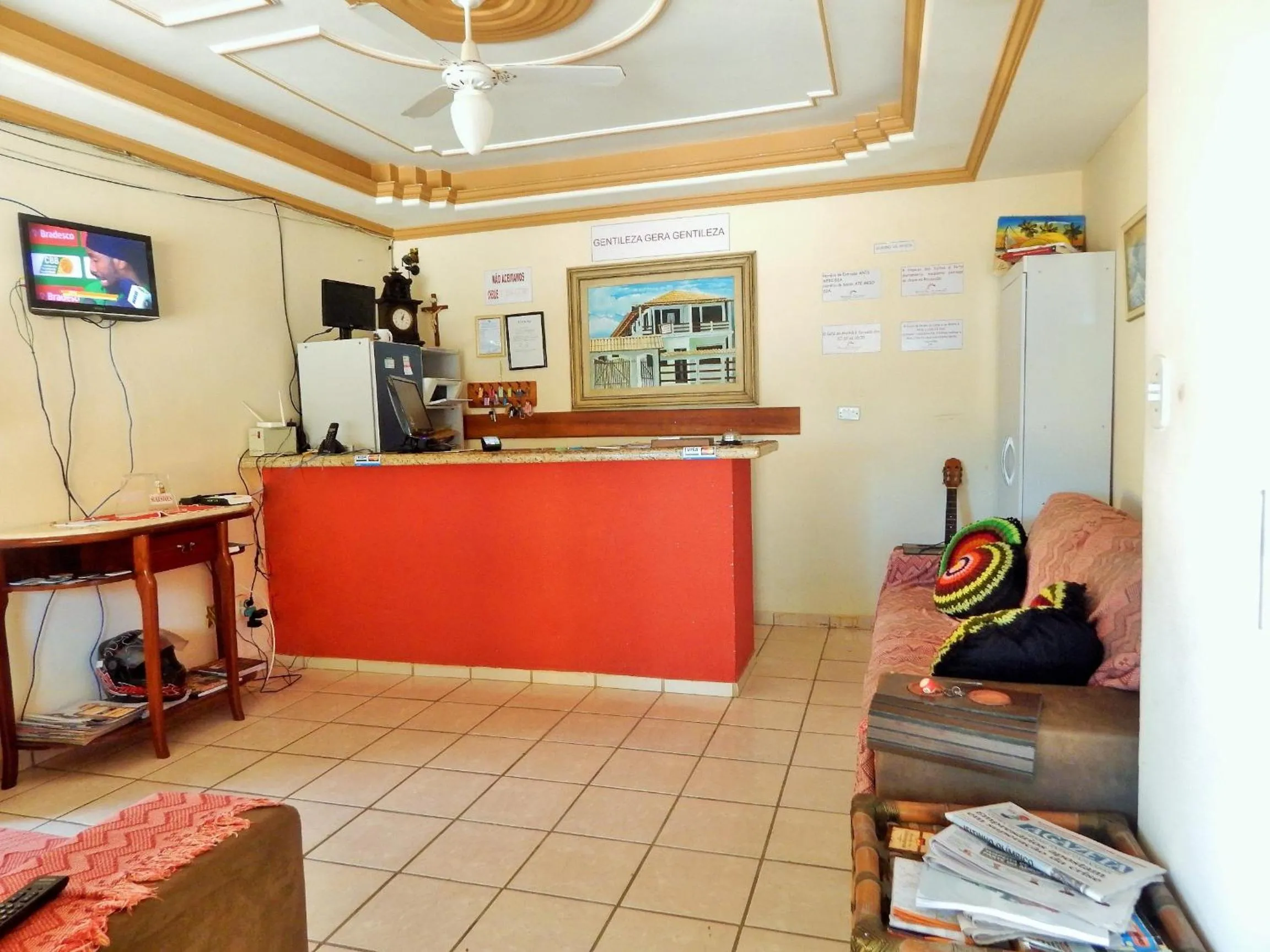 Lobby or reception in Pousada Maresias Guriri