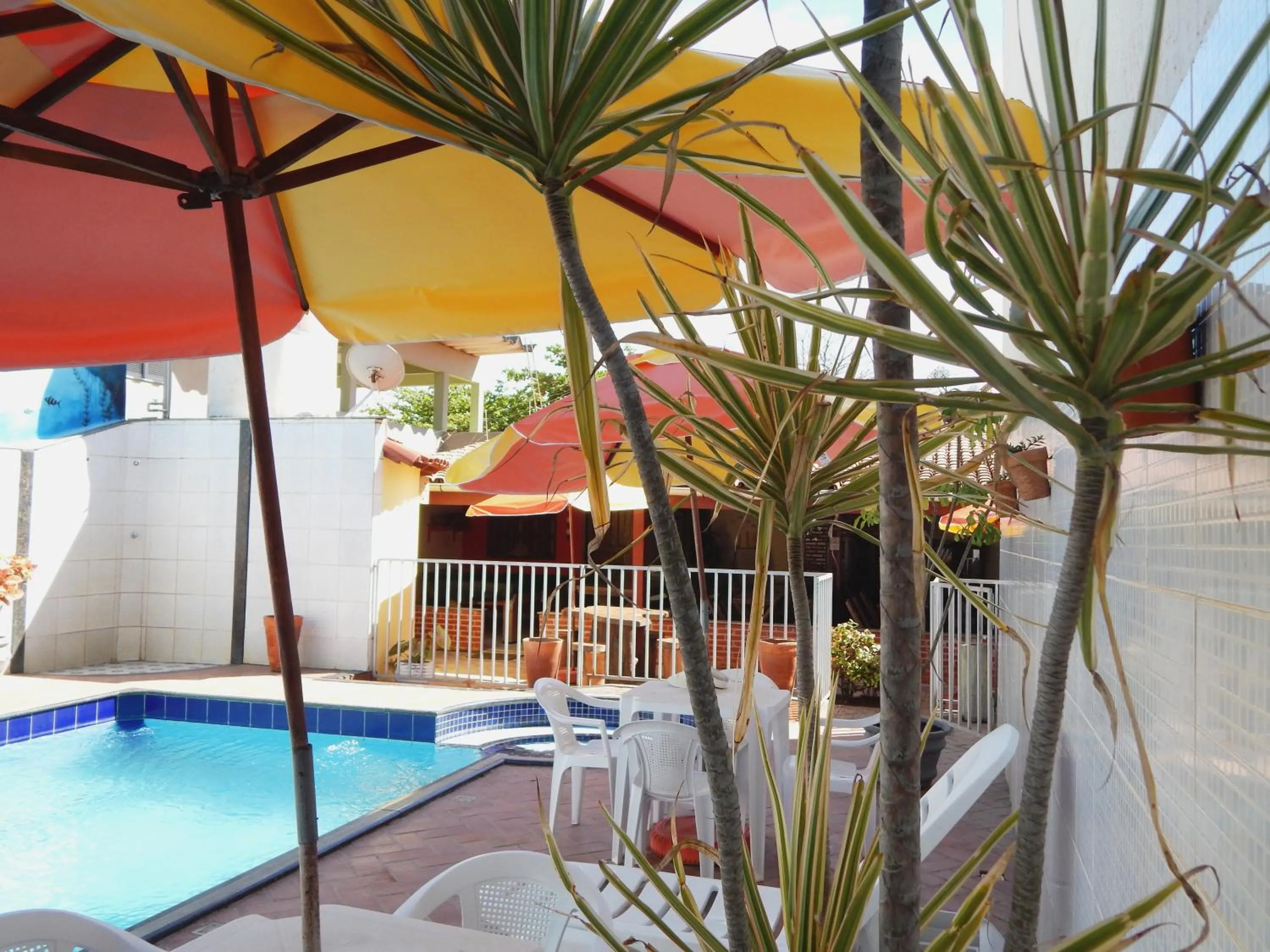 Swimming pool in Pousada Maresias Guriri