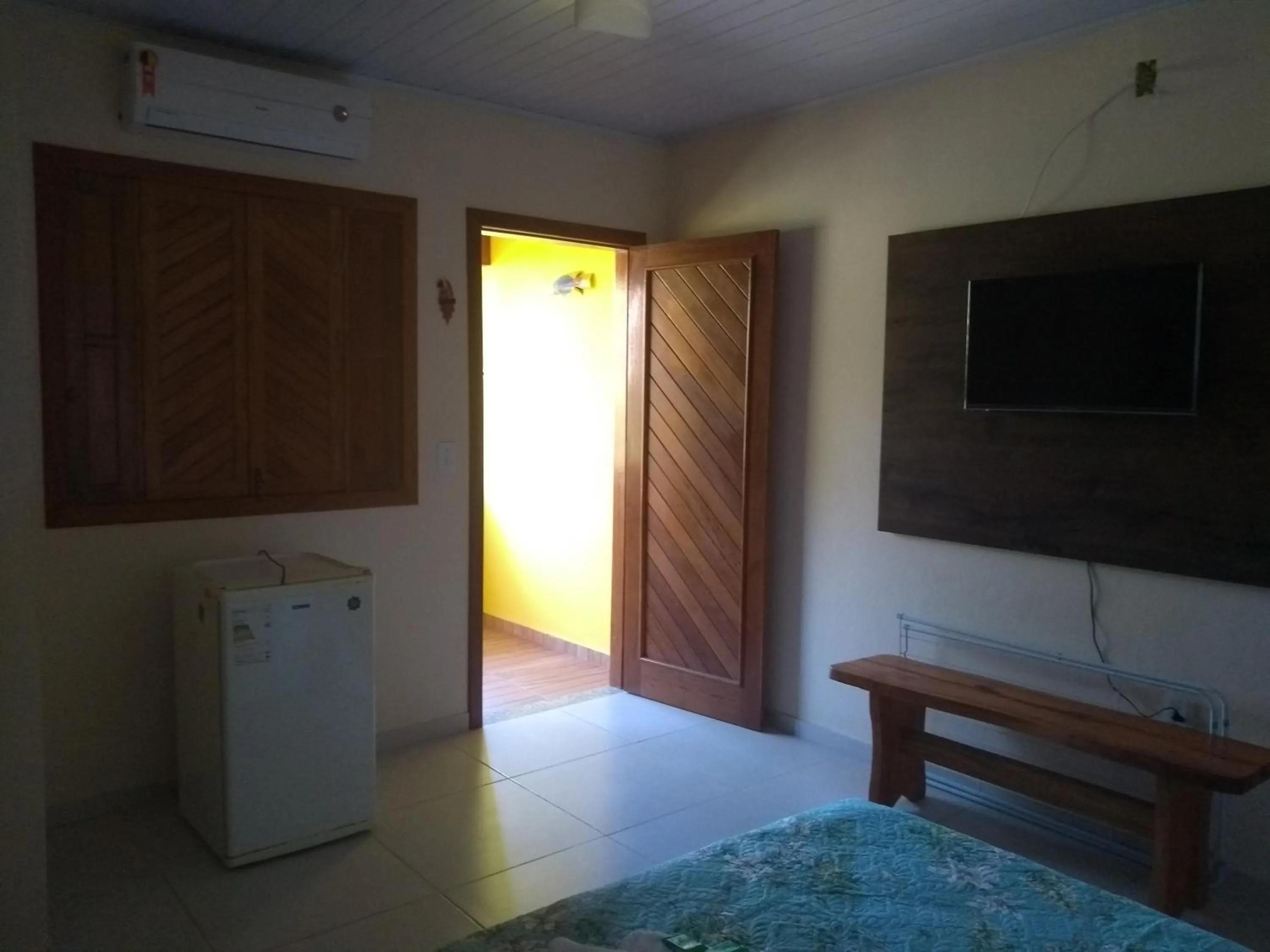 Bed in Pousada Maresias Guriri