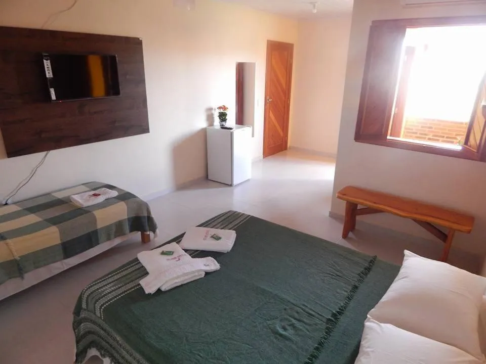Bed in Pousada Maresias Guriri