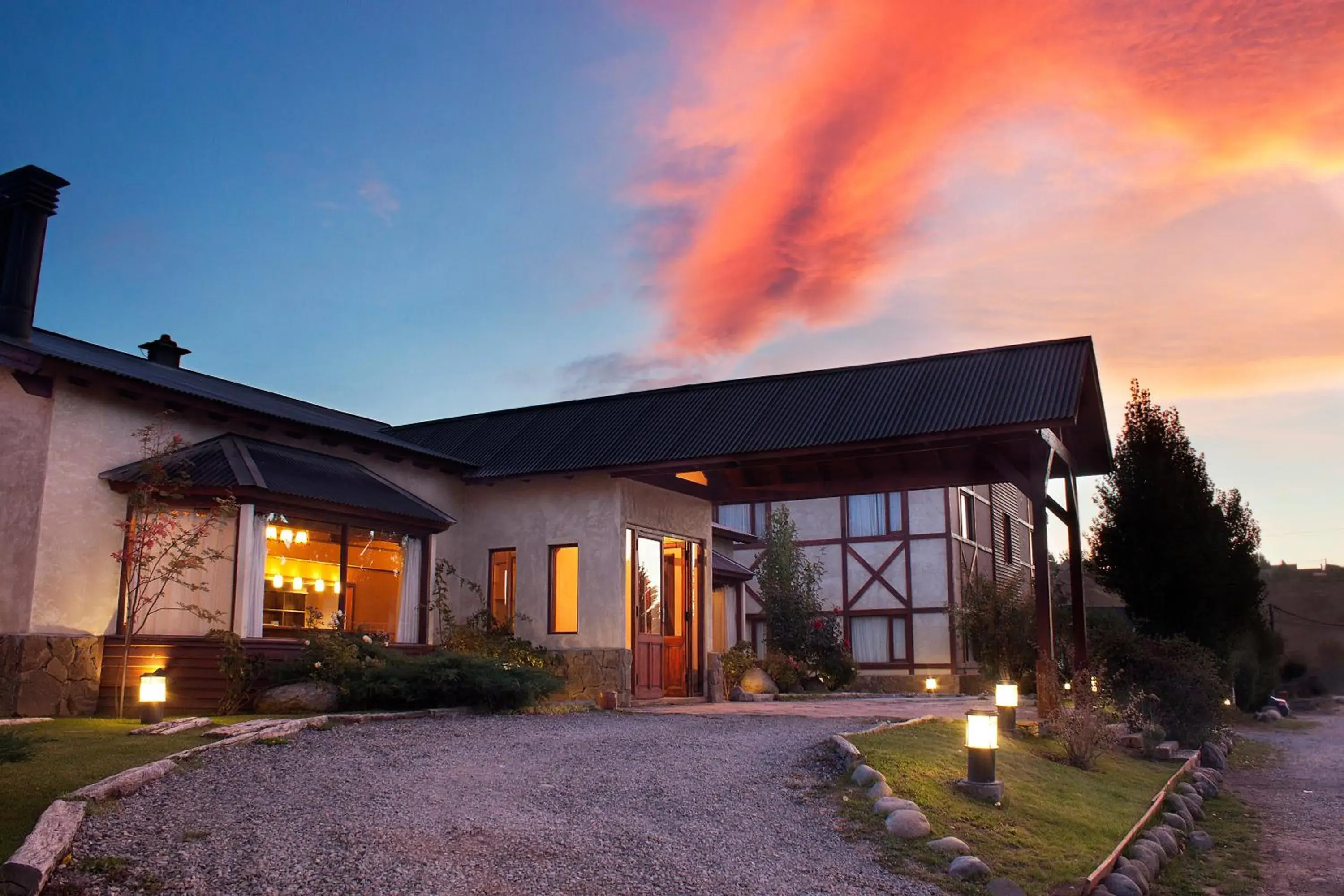 Facade/entrance in Rincón del Calafate Facade/entrance in Rincón del Calafate