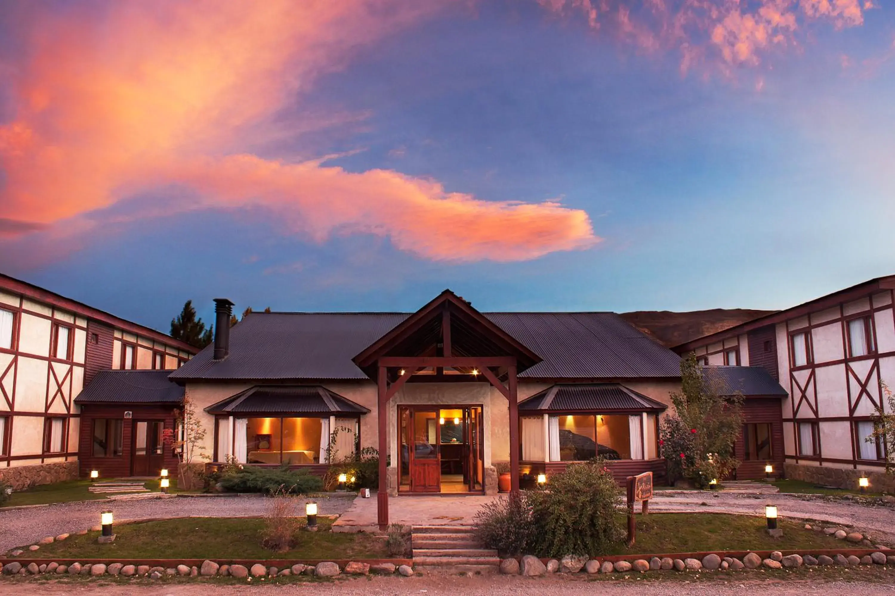 Facade/entrance in Rincón del Calafate Facade/entrance in Rincón del Calafate