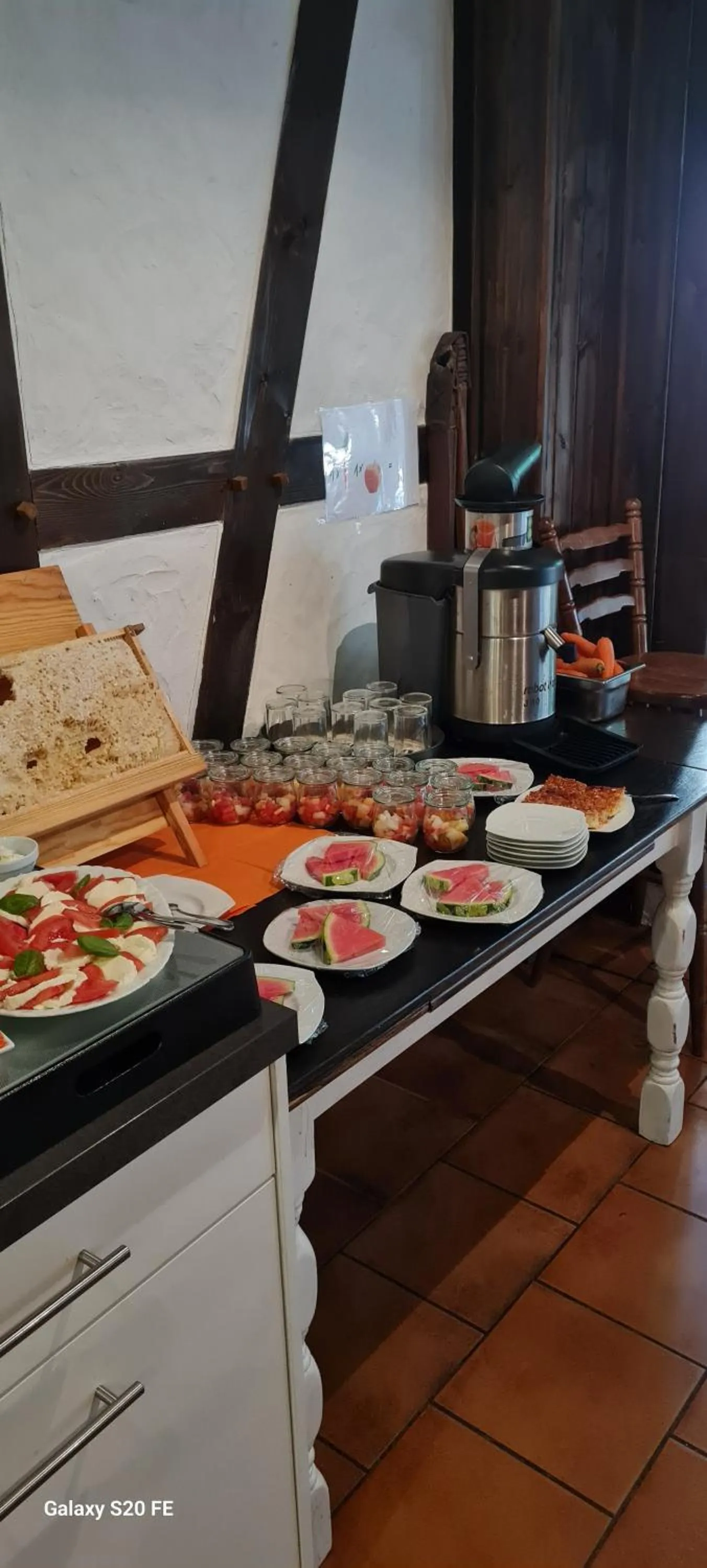 Breakfast in Landhotel zur guten Quelle