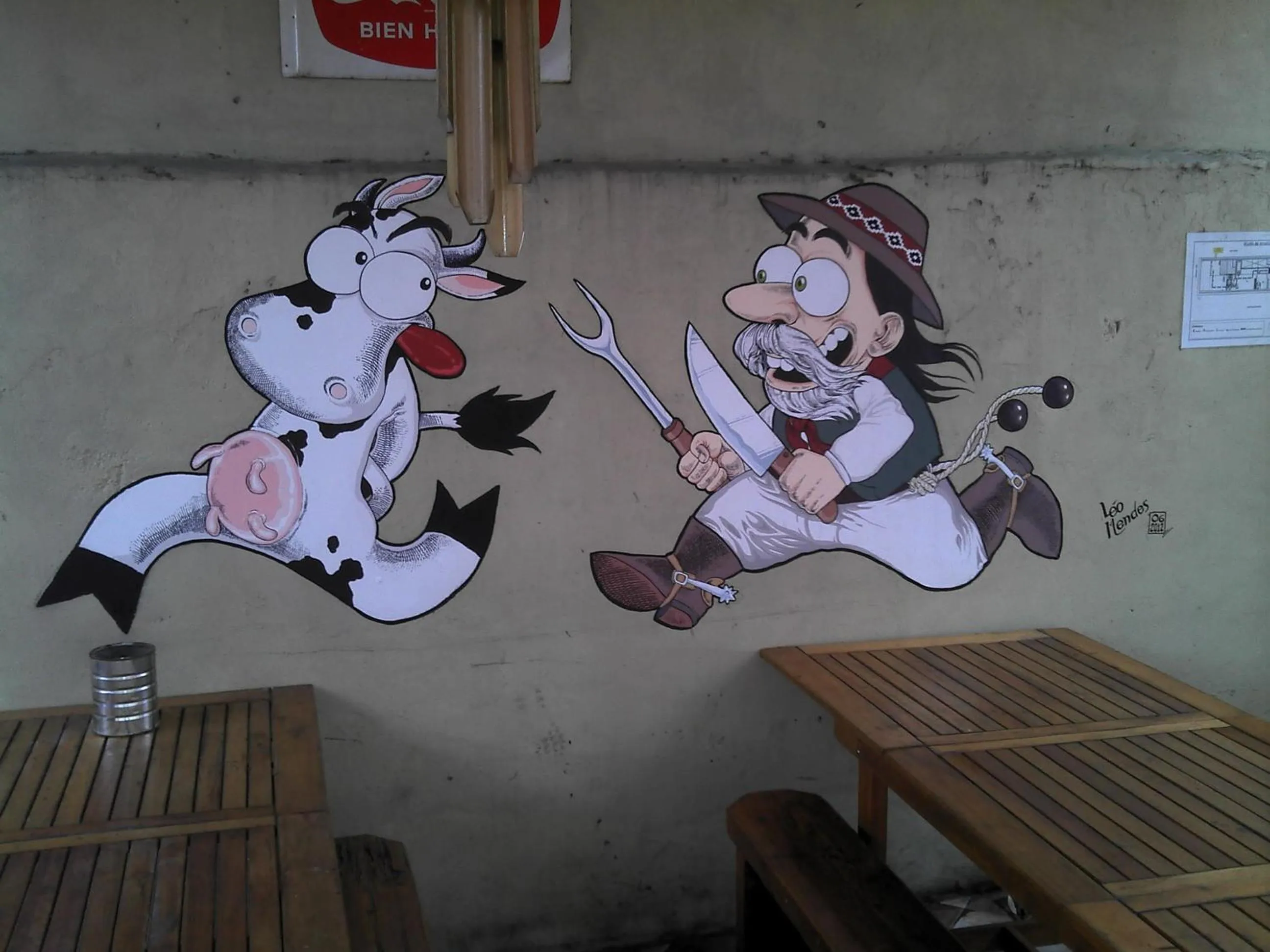 BBQ facilities in Sabatico Travelers Hostel & Guesthouse