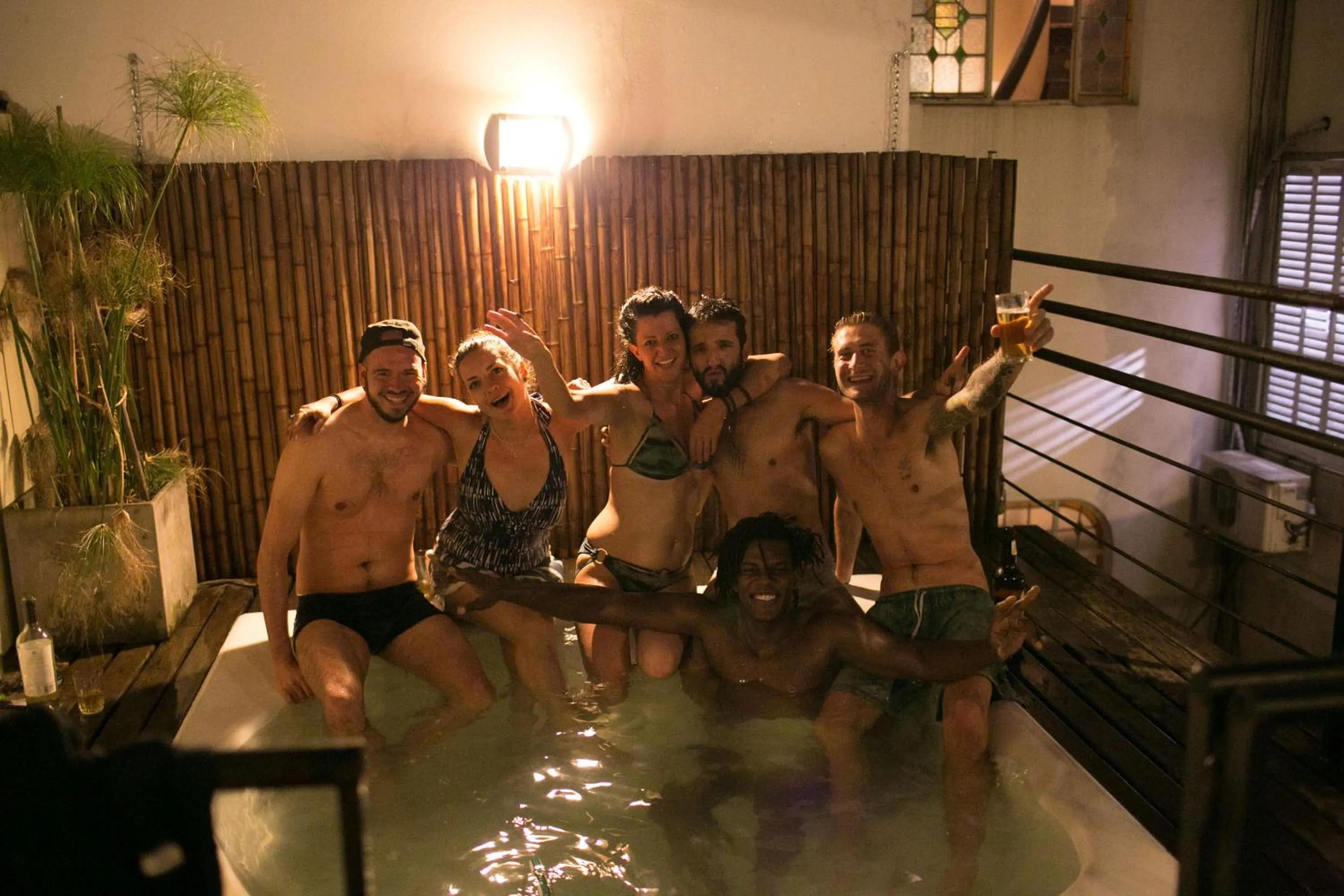 People in Sabatico Travelers Hostel & Guesthouse