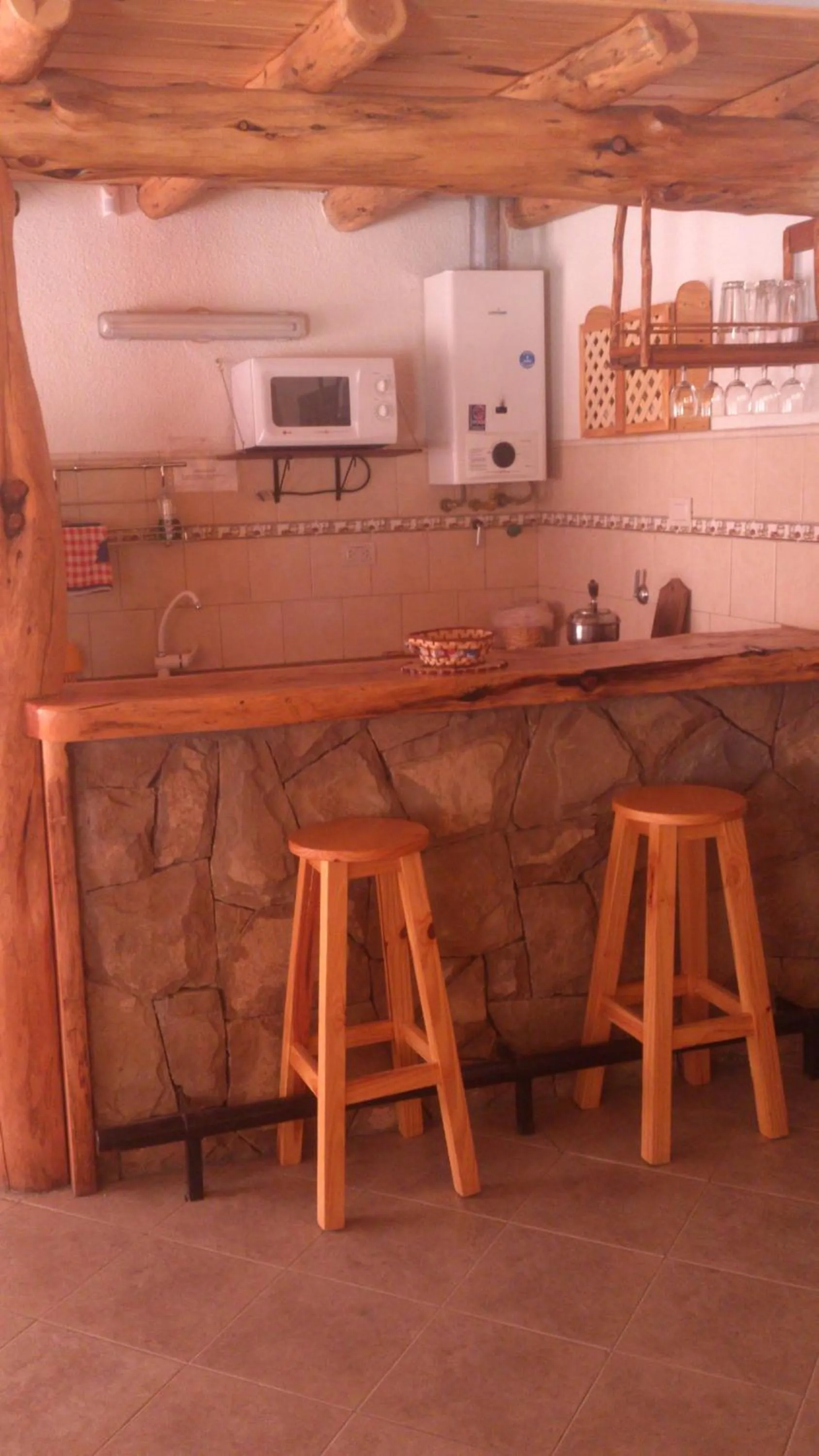 Kitchen or kitchenette in Posada del Angel