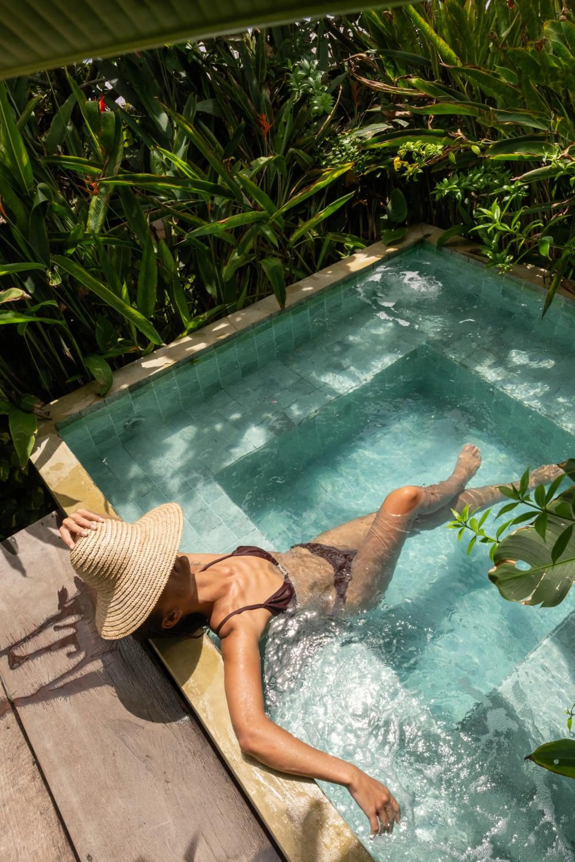 Hot Tub in Pousada Nativa