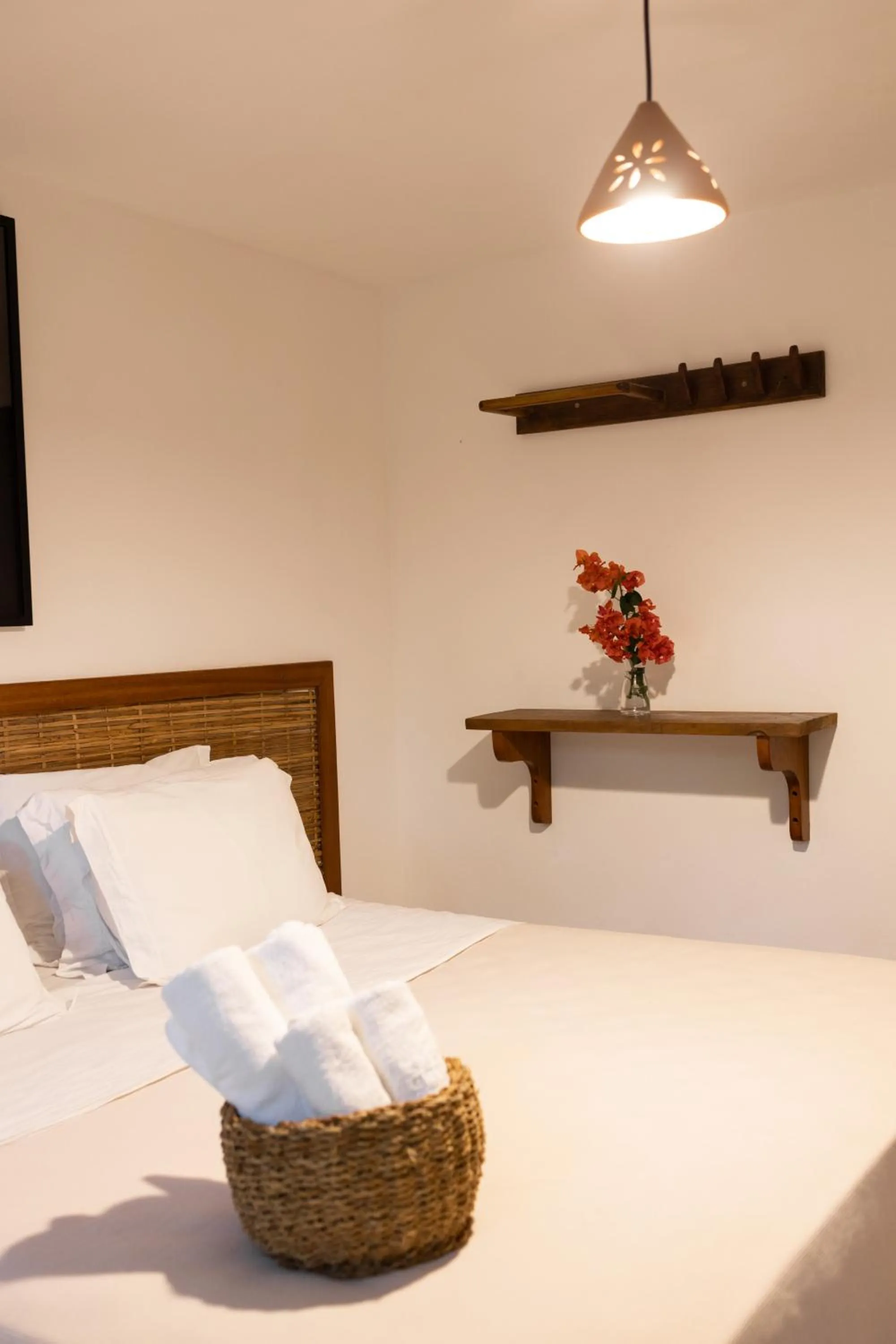 Bed in Pousada Nativa