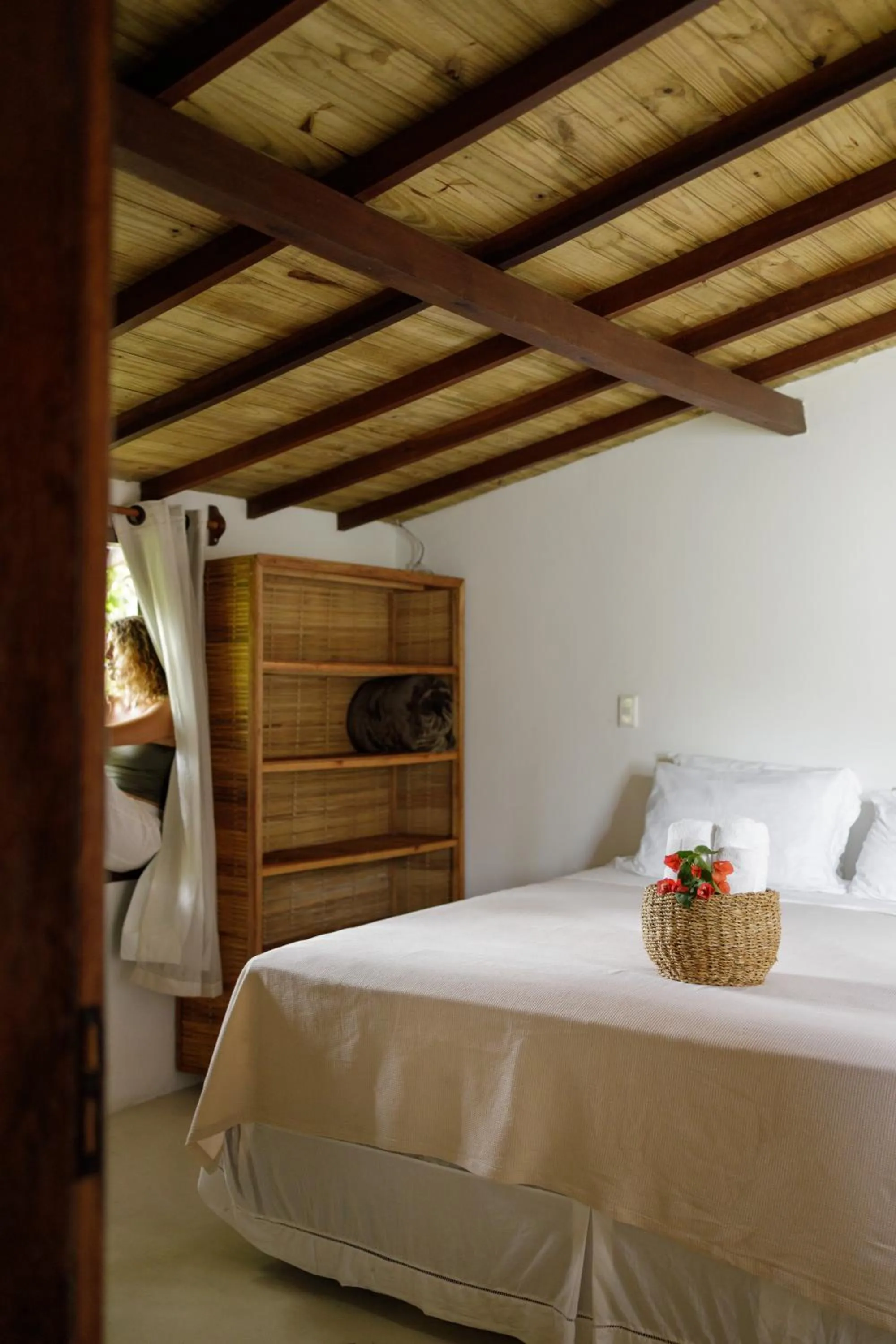 Bed in Pousada Nativa