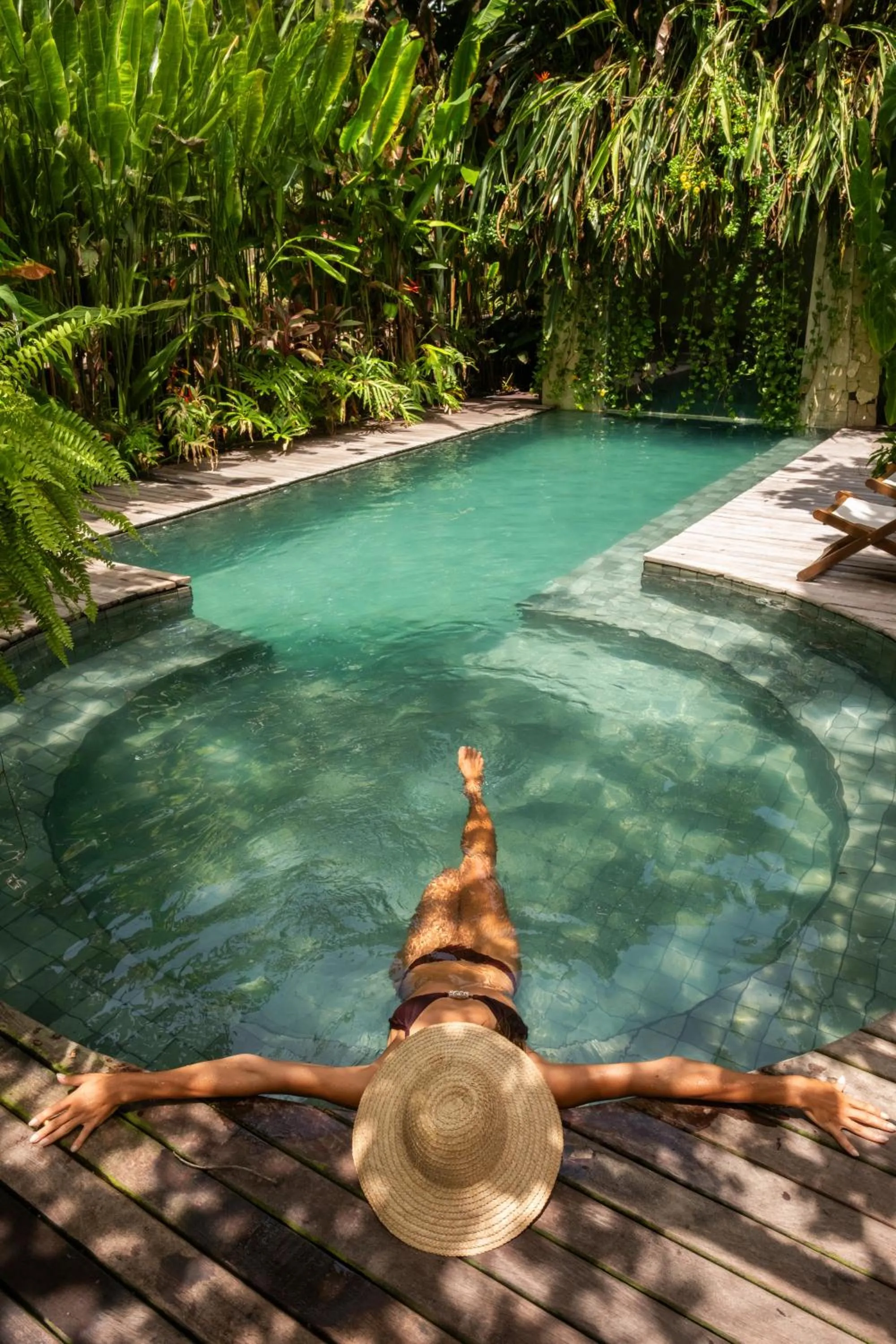 Swimming pool in Pousada Nativa