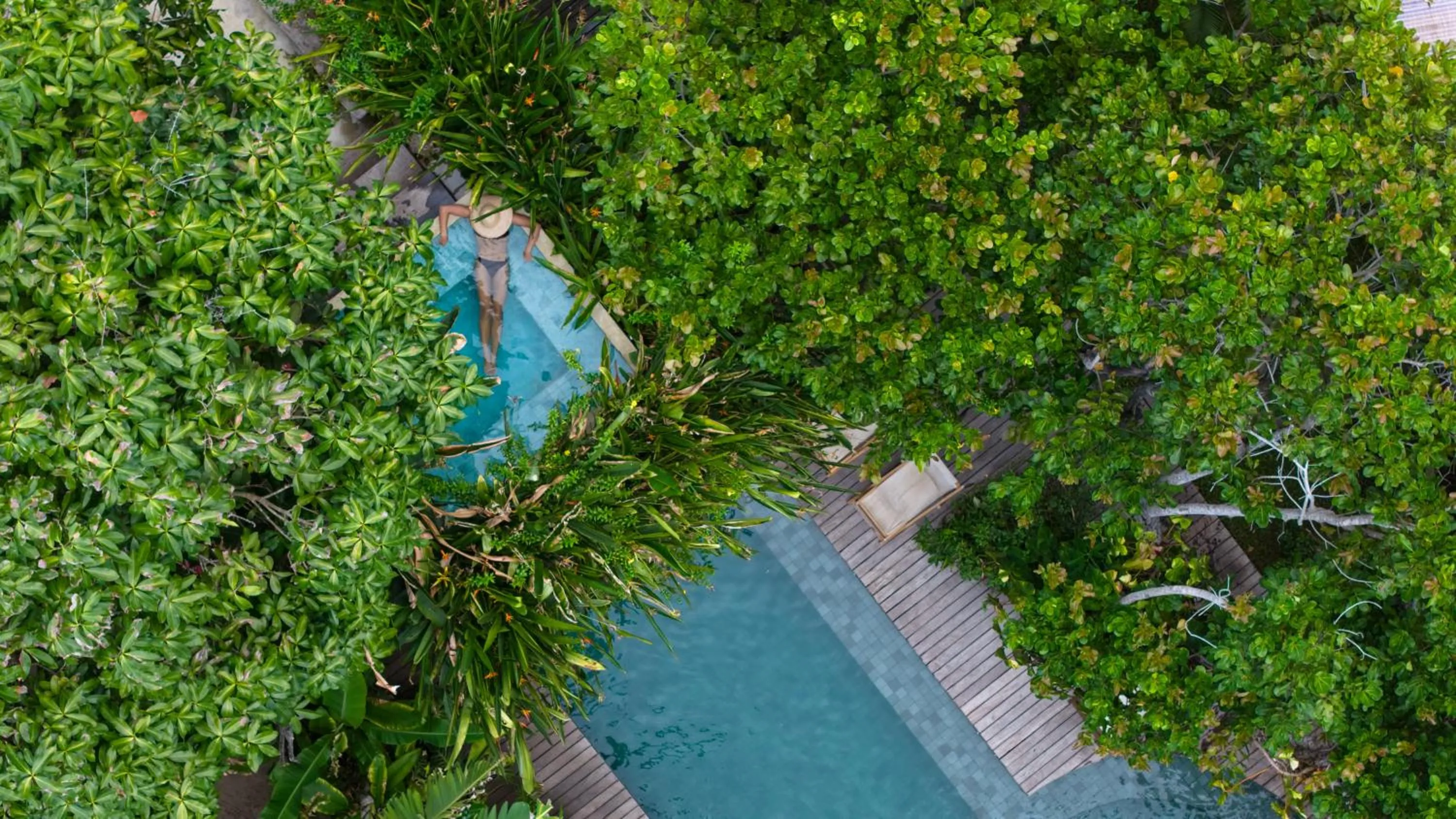 Swimming pool in Pousada Nativa
