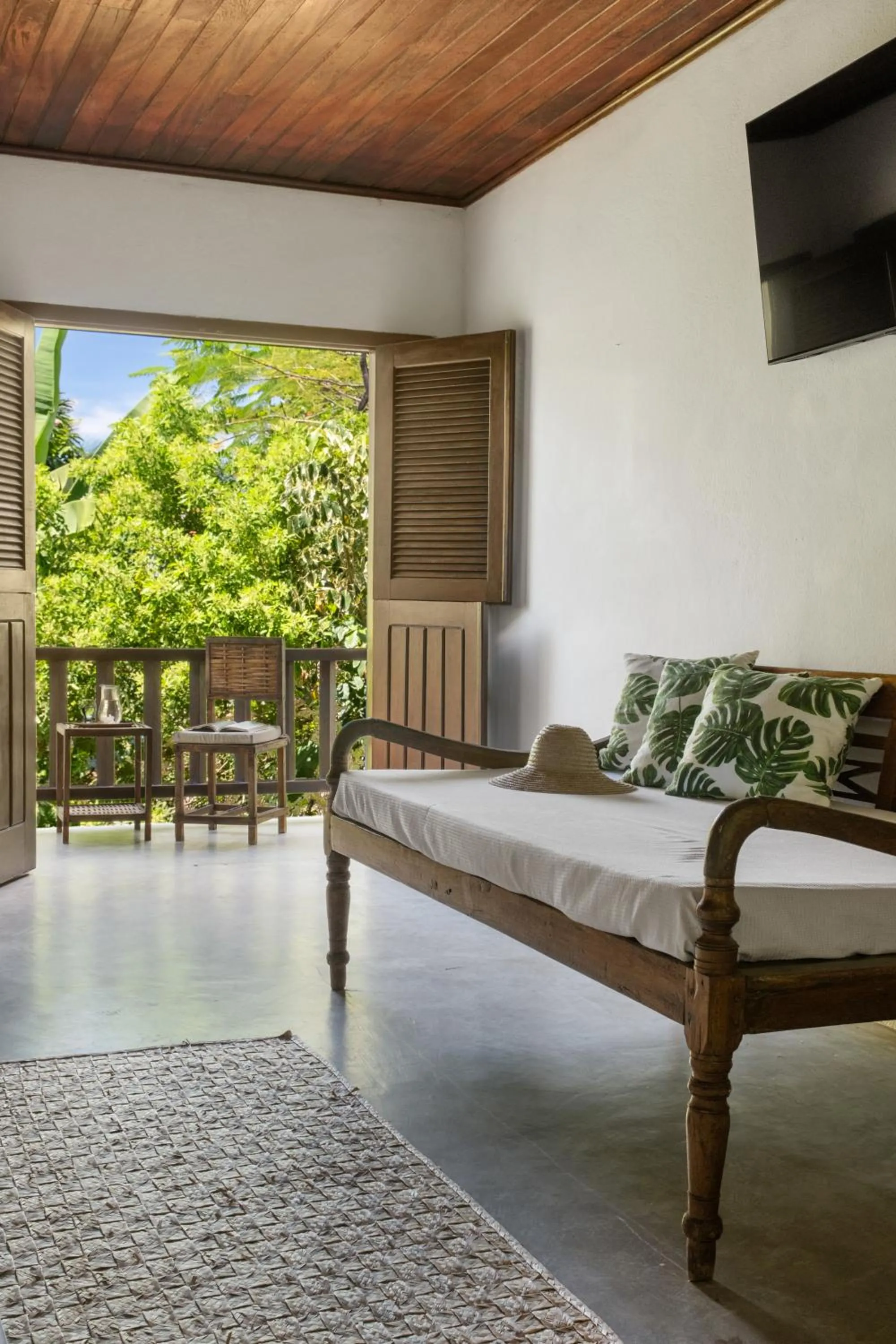 Balcony/Terrace in Pousada Nativa