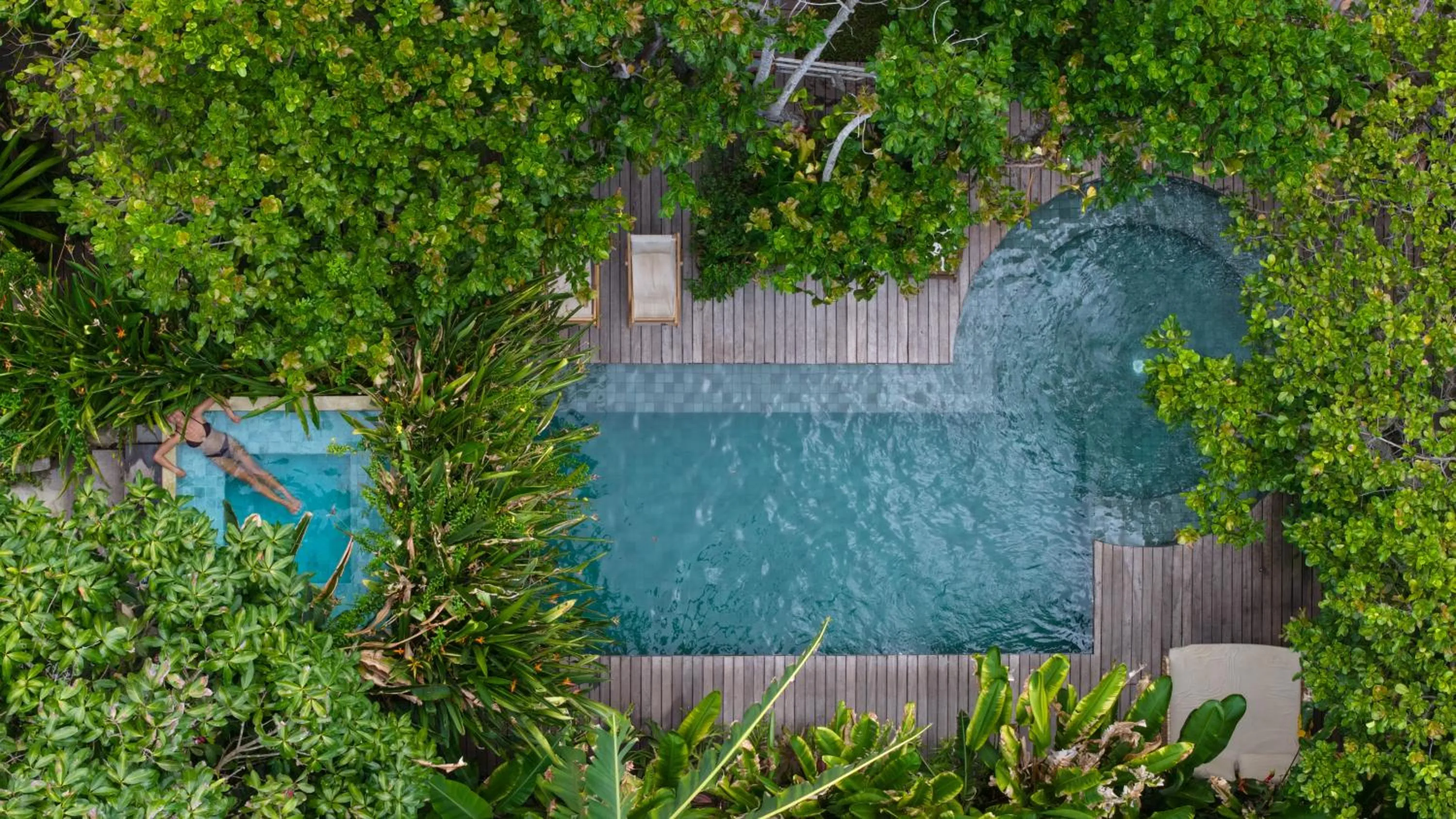Swimming pool in Pousada Nativa