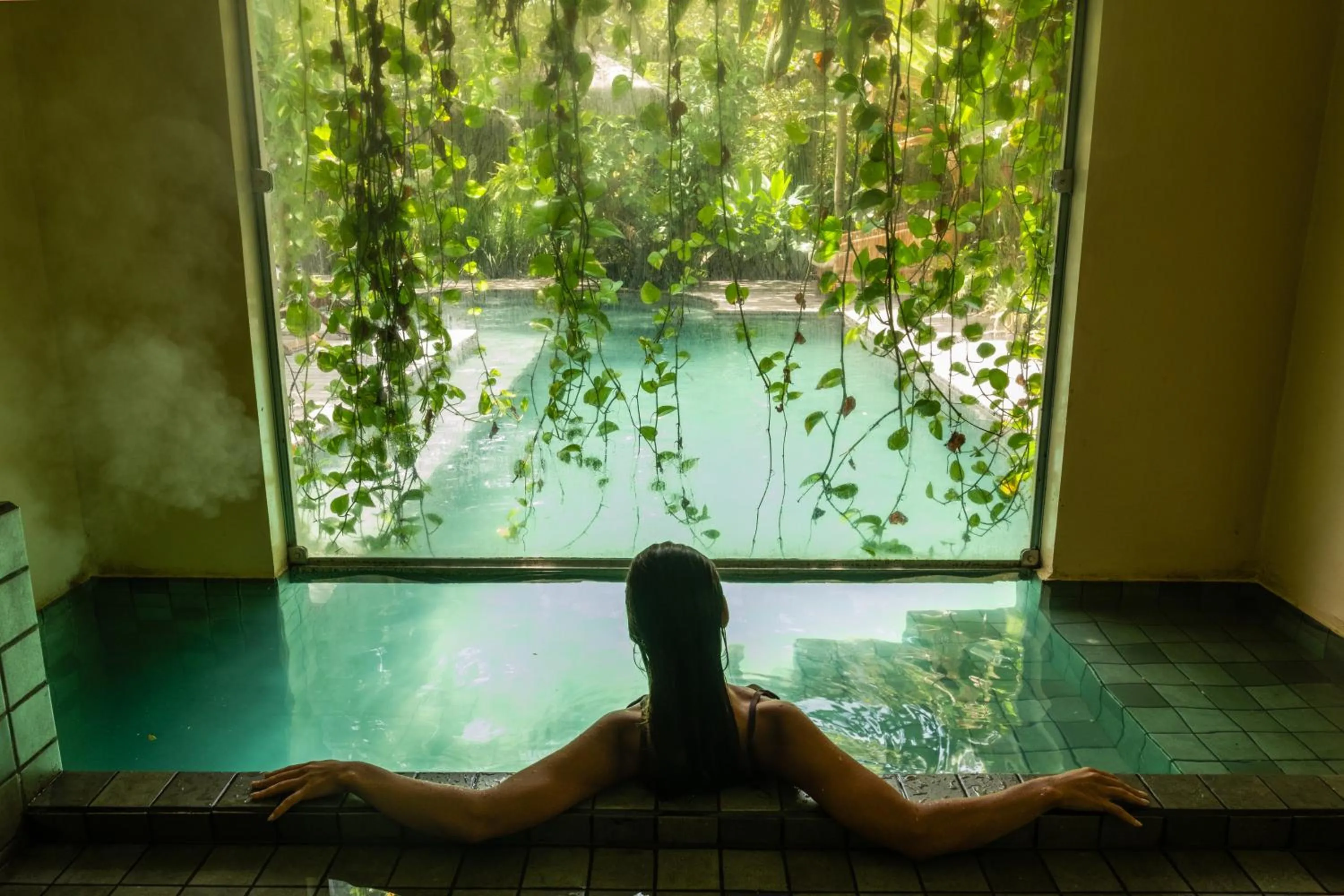 Steam room in Pousada Nativa