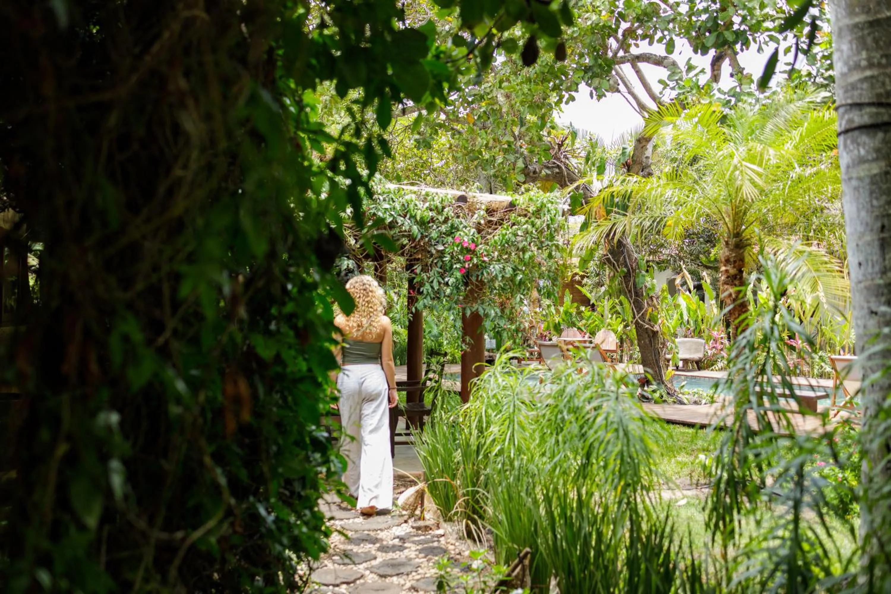 Garden in Pousada Nativa