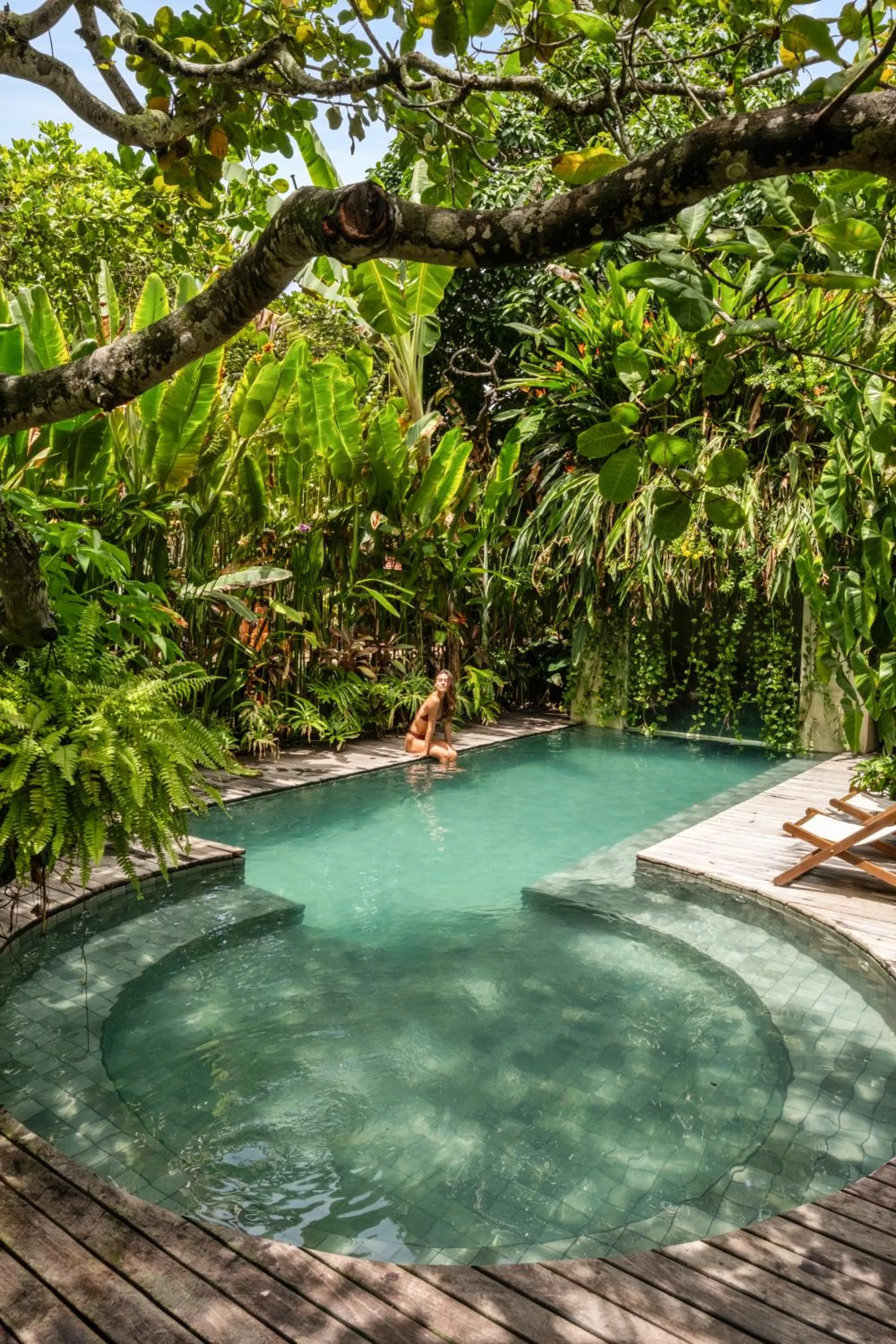 Swimming pool in Pousada Nativa