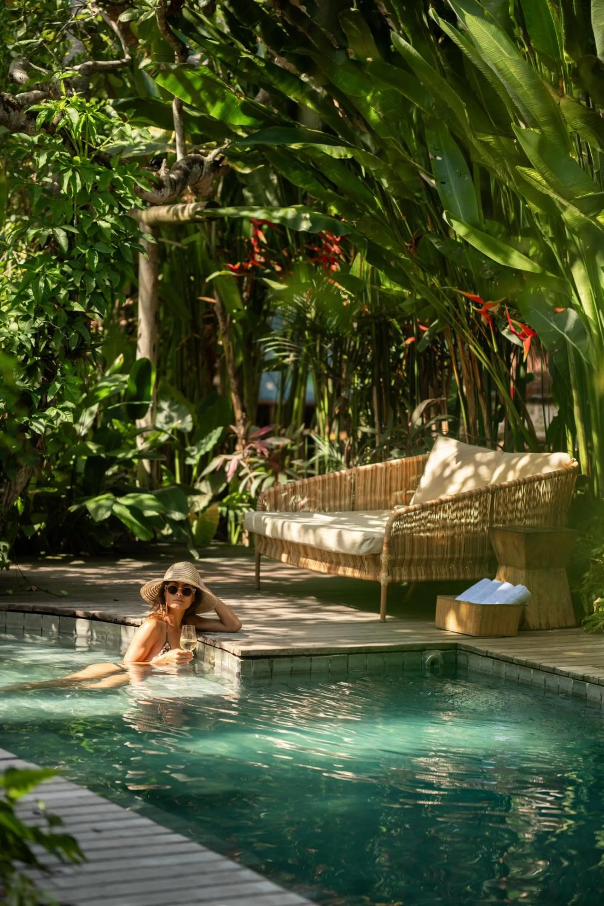 Swimming pool in Pousada Nativa