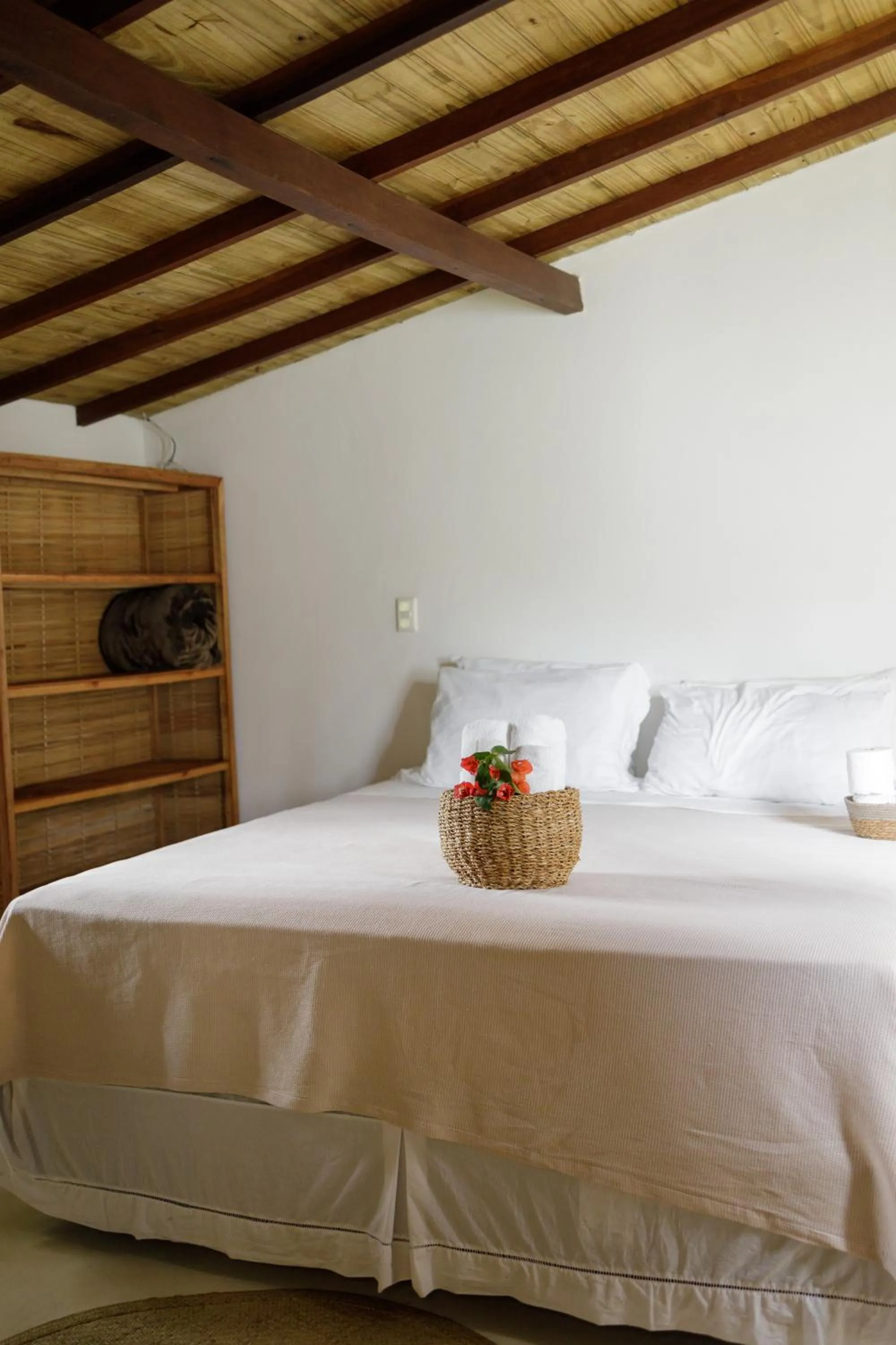 Bed in Pousada Nativa