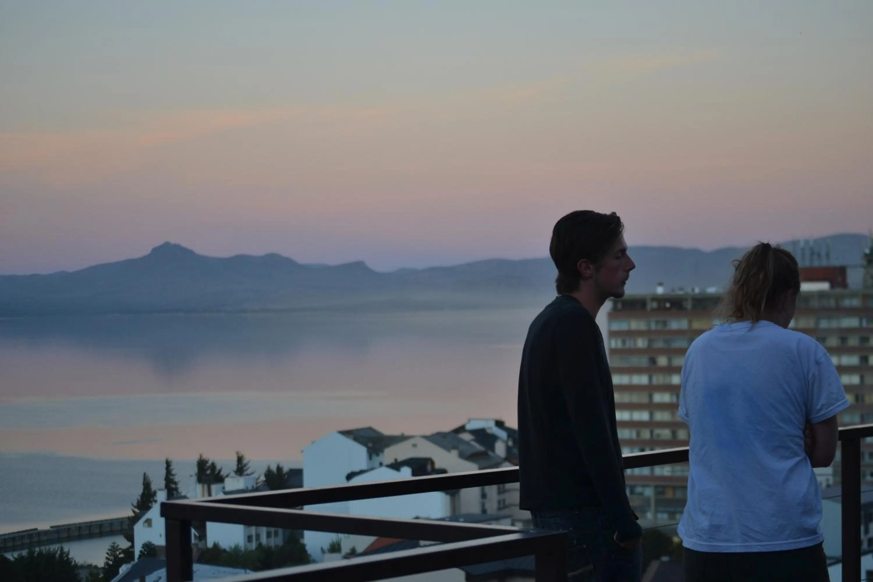 Balcony/Terrace in Hostel Inn Bariloche