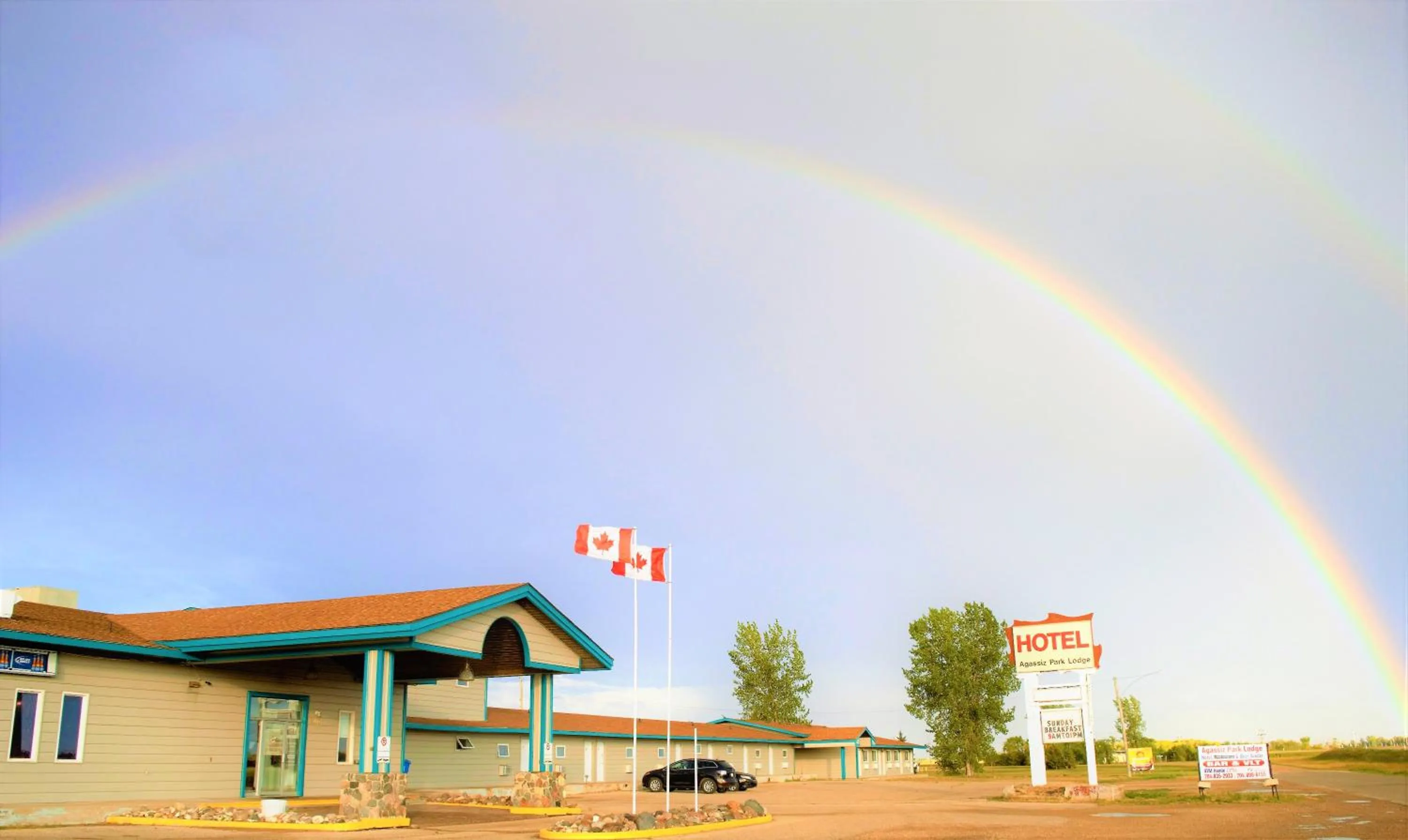 Property building in Agassiz Hotel and Restaurant - Under New Management