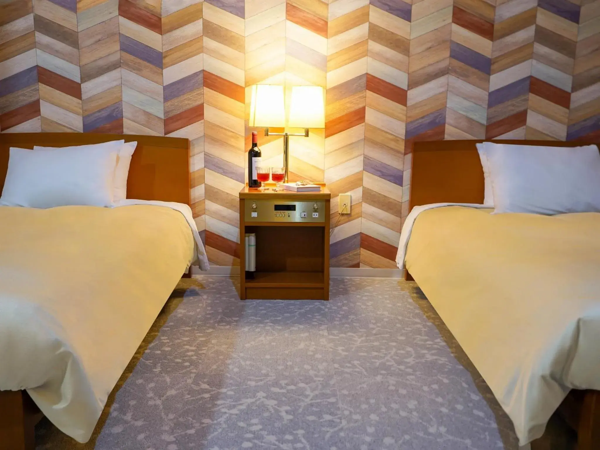 Photo of the whole room, Bed in Hotel New Gaea Iizuka Photo of the whole room, Bed in Hotel New Gaea Iizuka