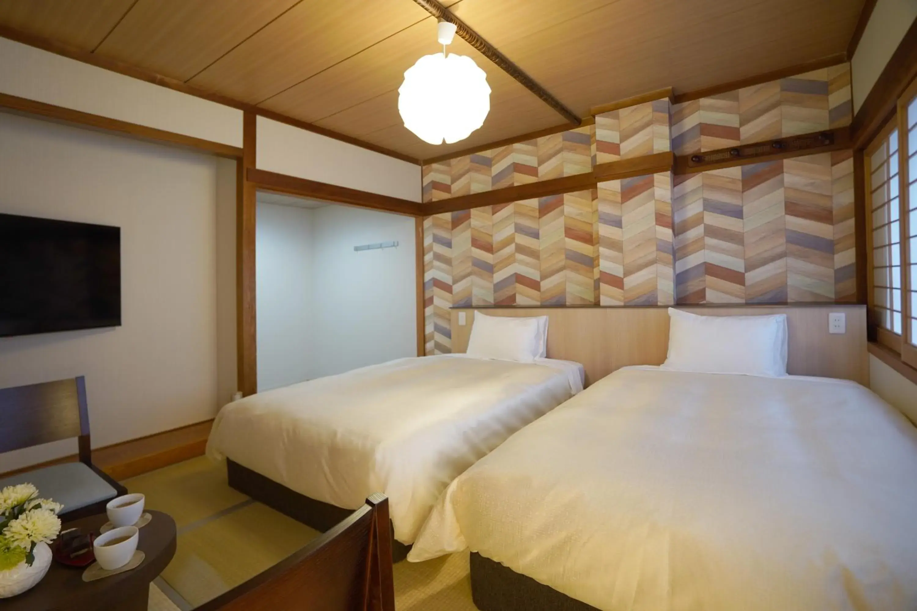 Japanese-Style Room with Twin Bed - single occupancy - Non Smoking in Hotel New Gaea Iizuka Japanese-Style Room with Twin Bed - single occupancy - Non Smoking in Hotel New Gaea Iizuka