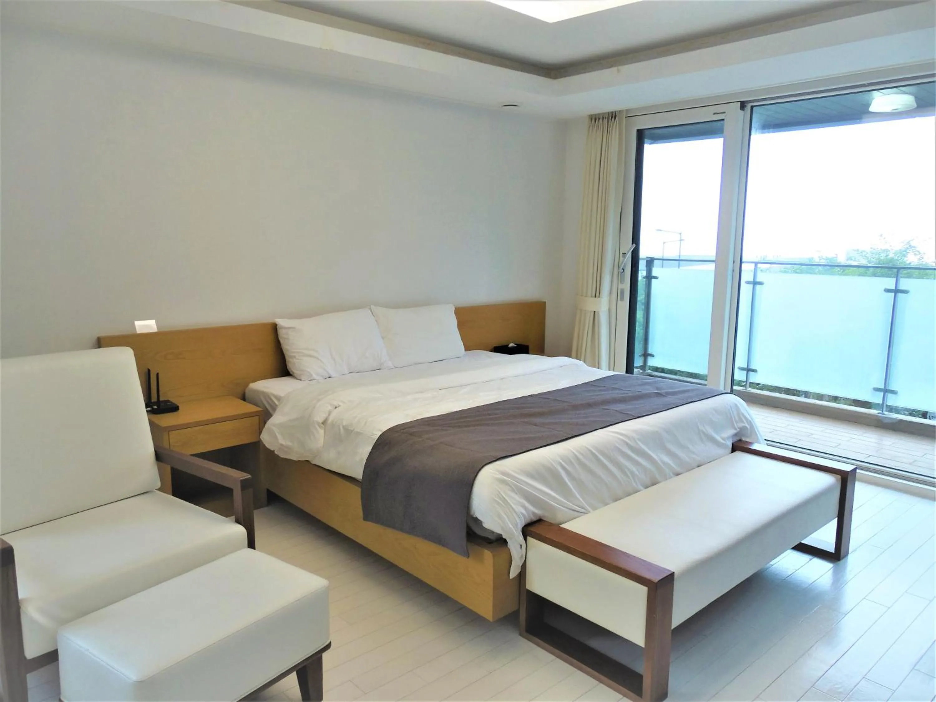 Bed in Healthcare Town Resort