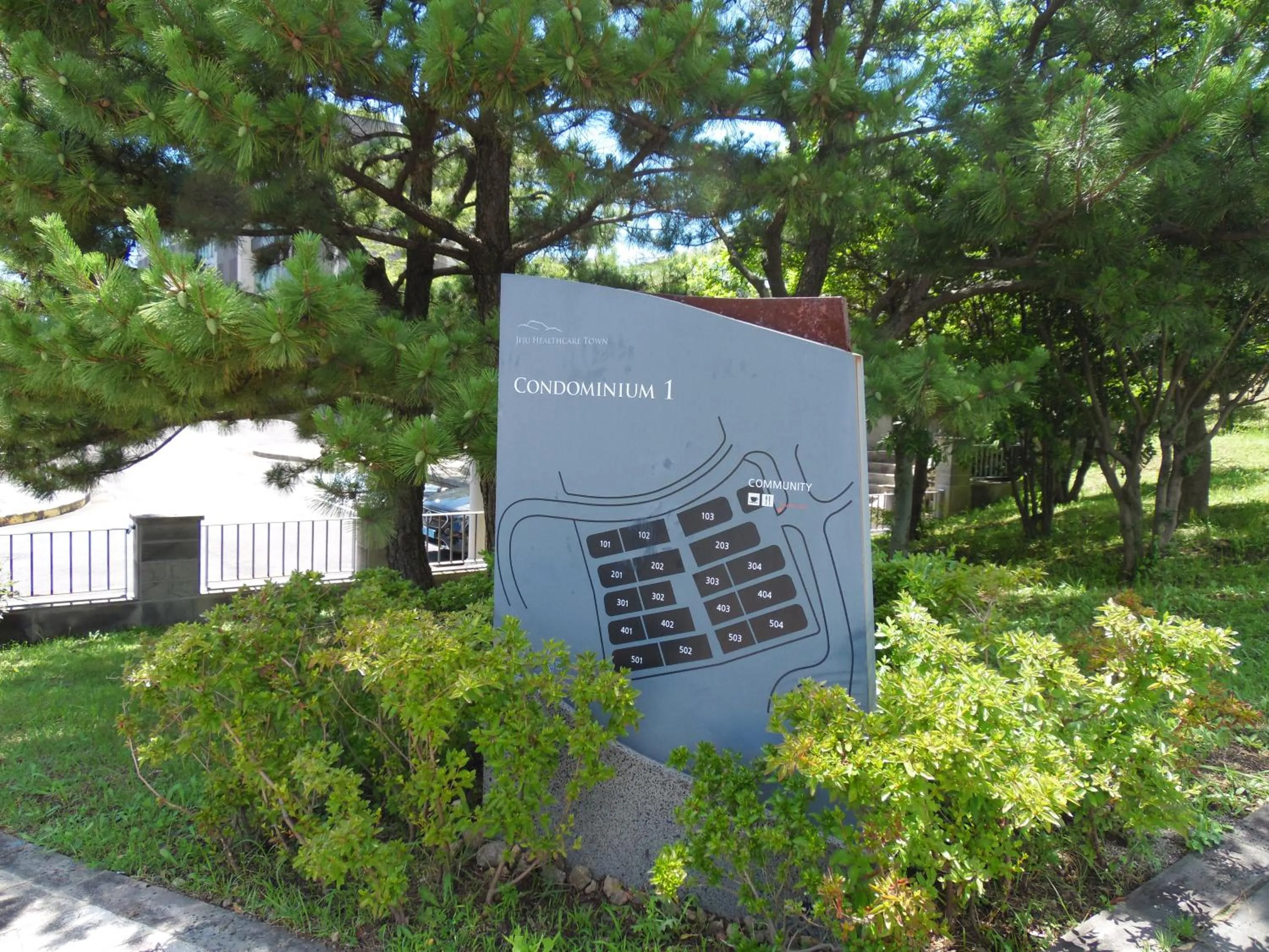 Property building in Healthcare Town Resort