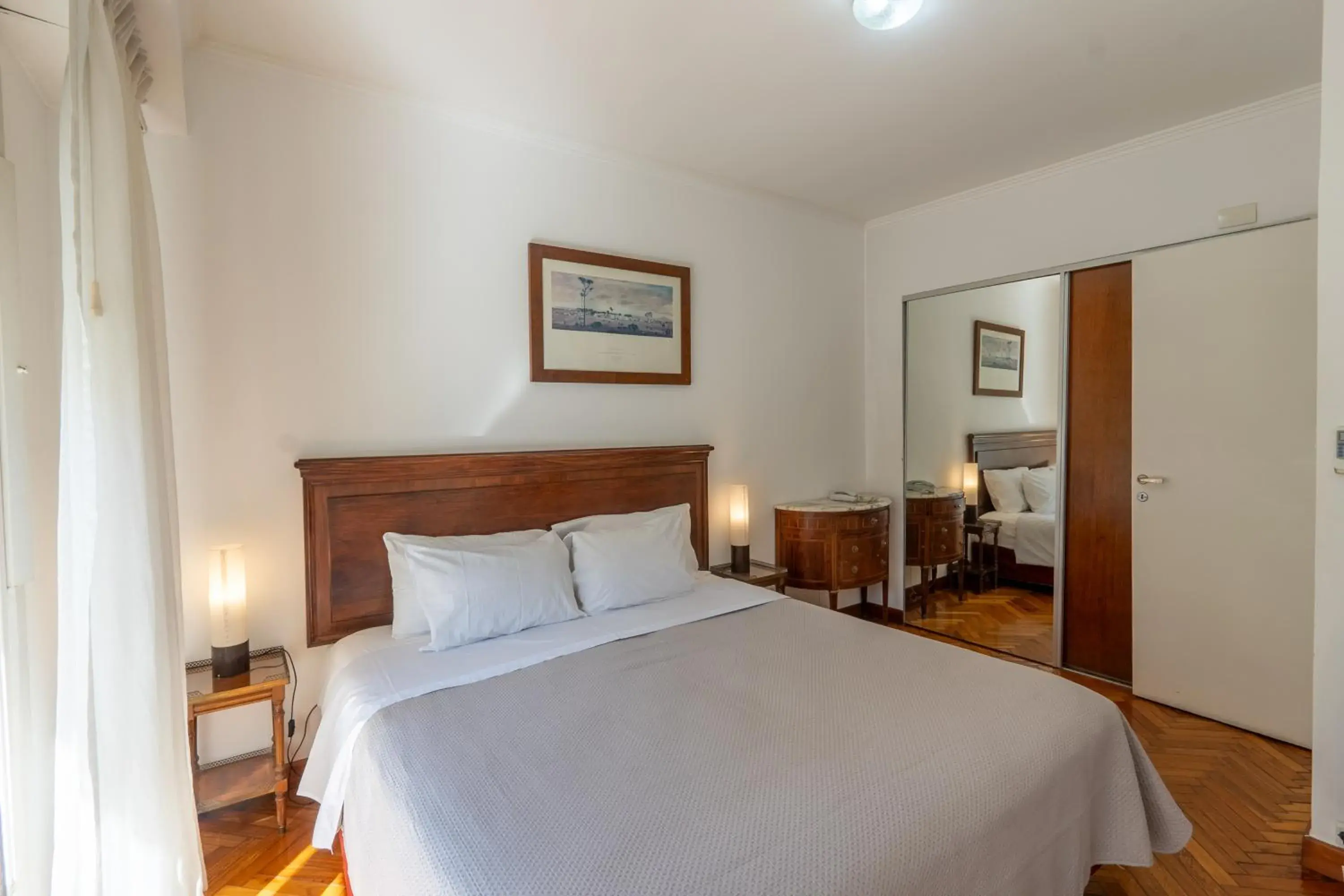 Bed in Aparthotel Trianon Recoleta Bed in Aparthotel Trianon Recoleta