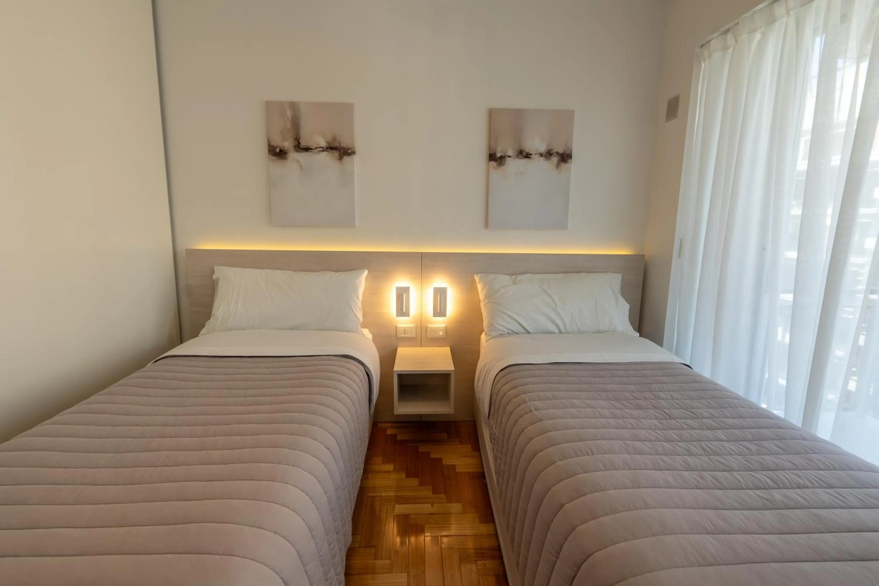 Bed in Aparthotel Trianon Recoleta