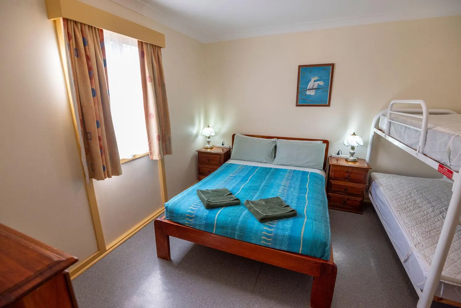 Bedroom, Bed in Ceduna Shelly Beach Caravan Park