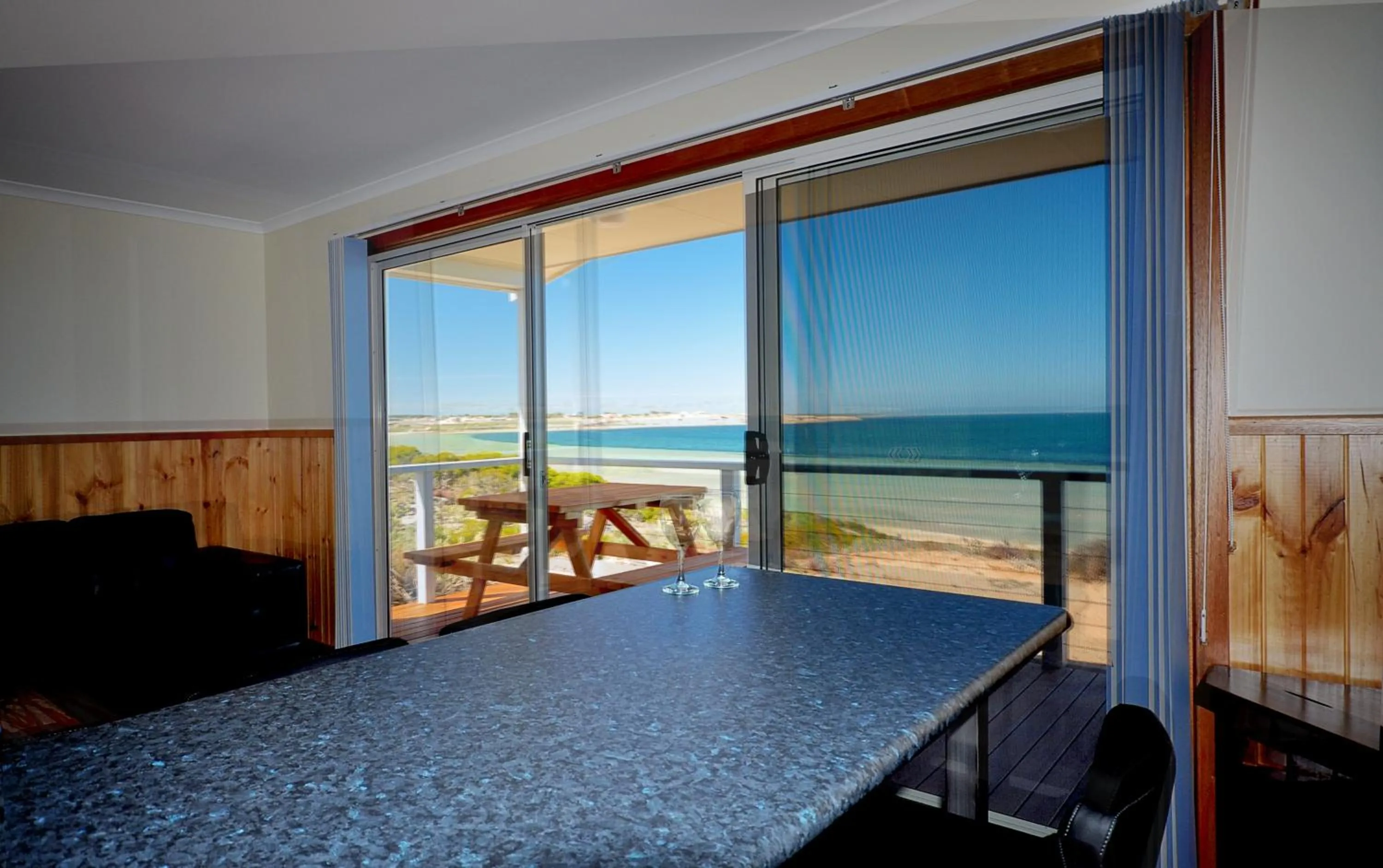 Patio in Ceduna Shelly Beach Caravan Park