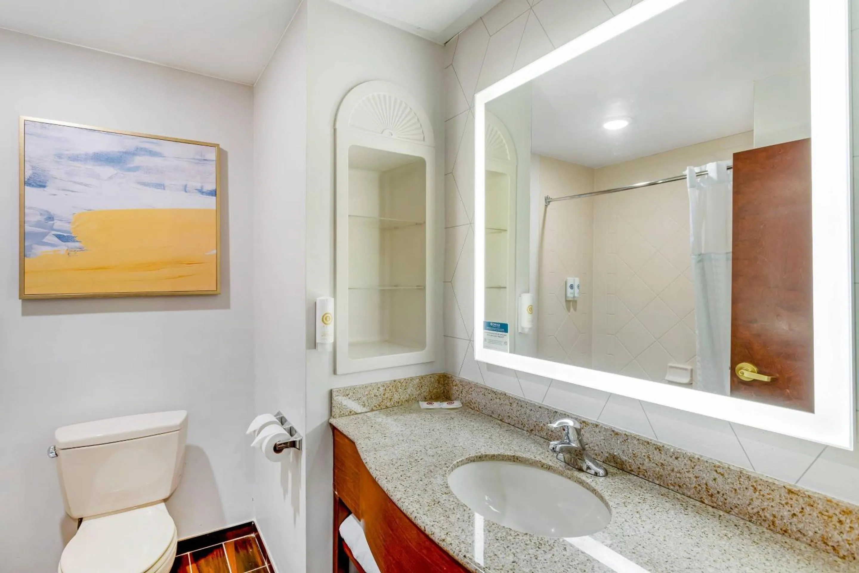 Bathroom in Comfort Suites East Brunswick - South River