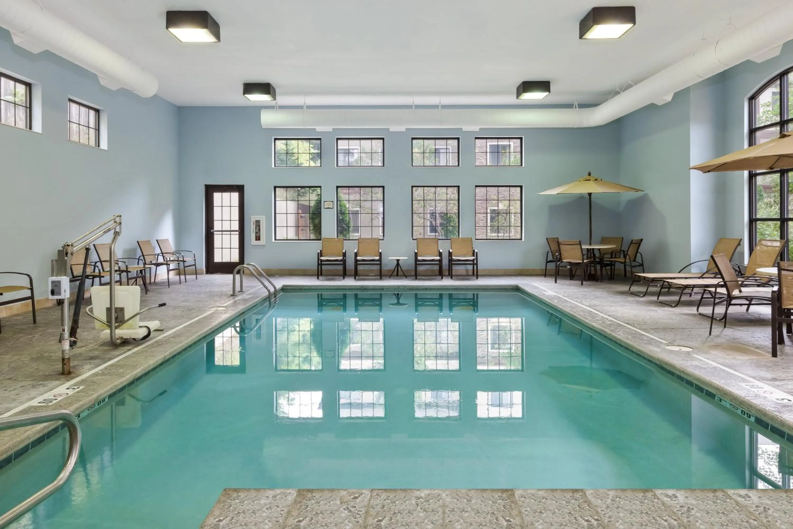 Swimming pool in Staybridge Suites Kalamazoo by IHG