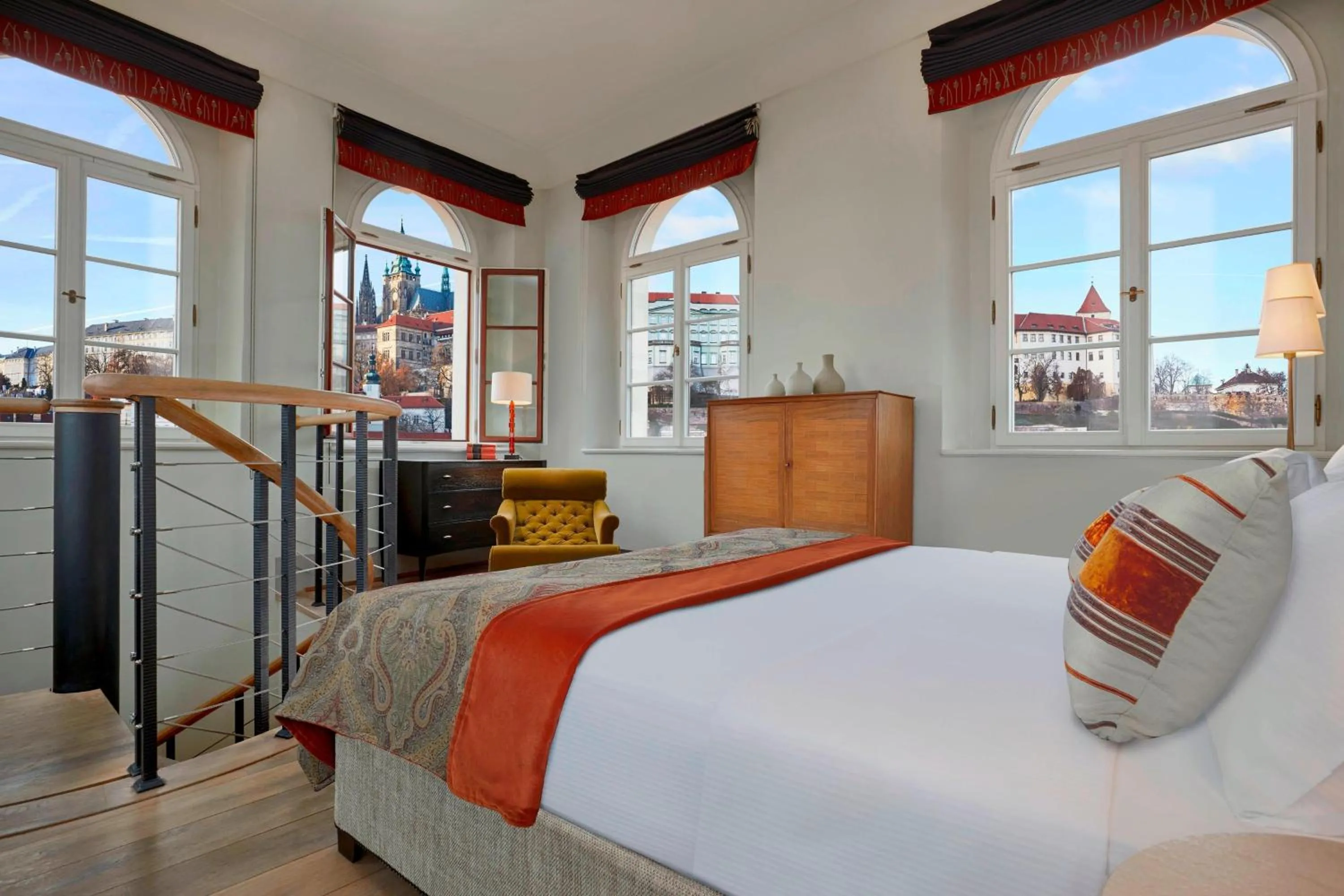 Bedroom, Bed in Augustine, a Luxury Collection Hotel, Prague