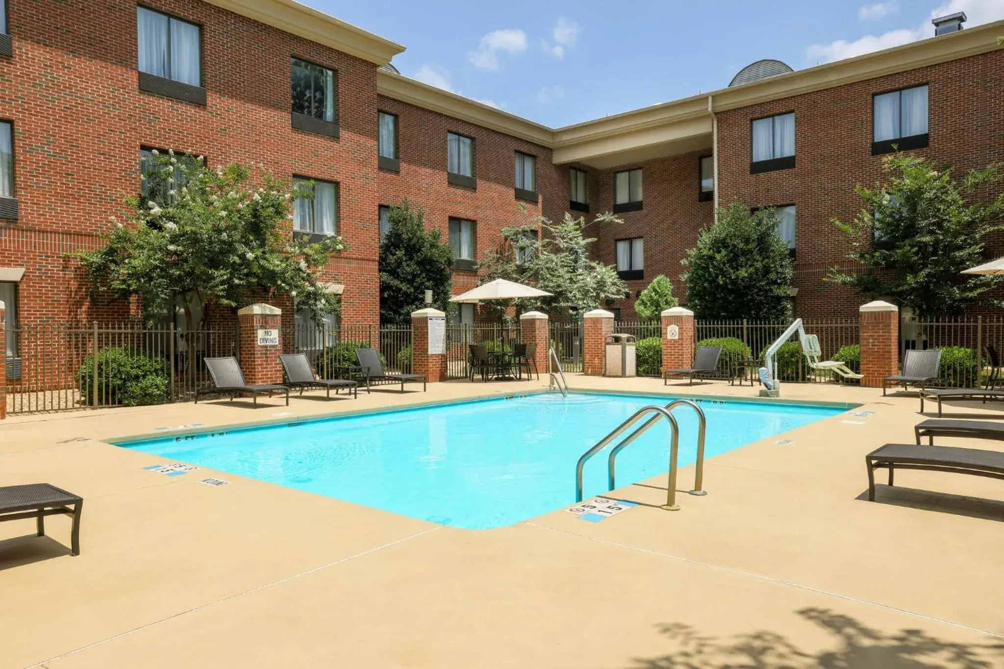 Swimming pool in Holiday Inn Express Hotel & Suites Wake Forest - Raleigh North by IHG Swimming pool in Holiday Inn Express Hotel & Suites Wake Forest - Raleigh North by IHG