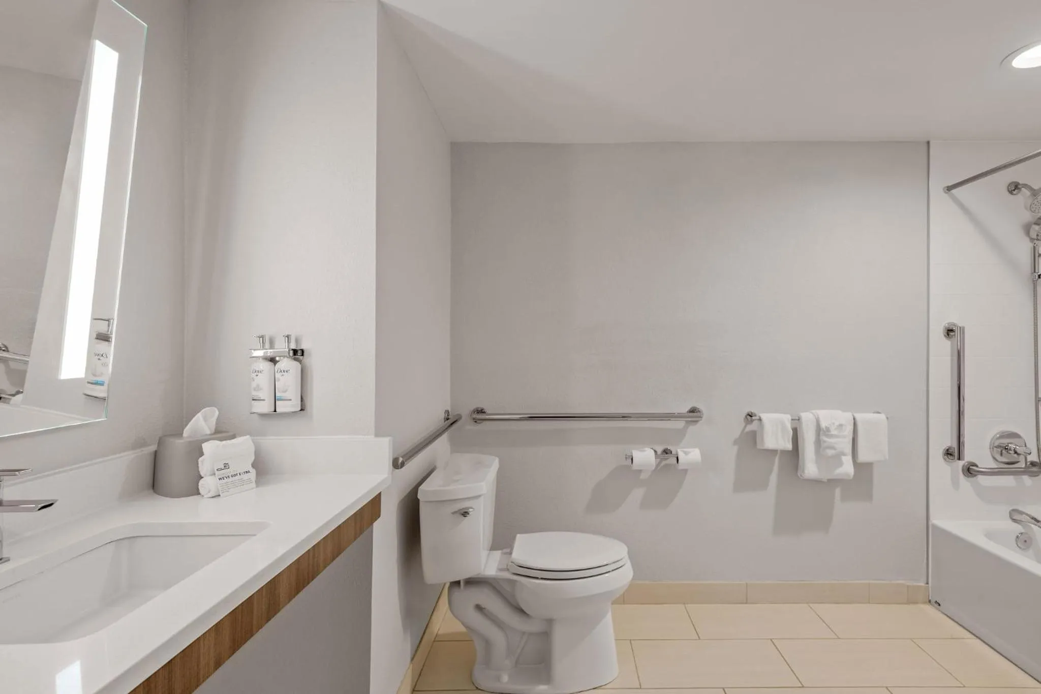 Bathroom in Holiday Inn Express Hershey-Harrisburg Area by IHG