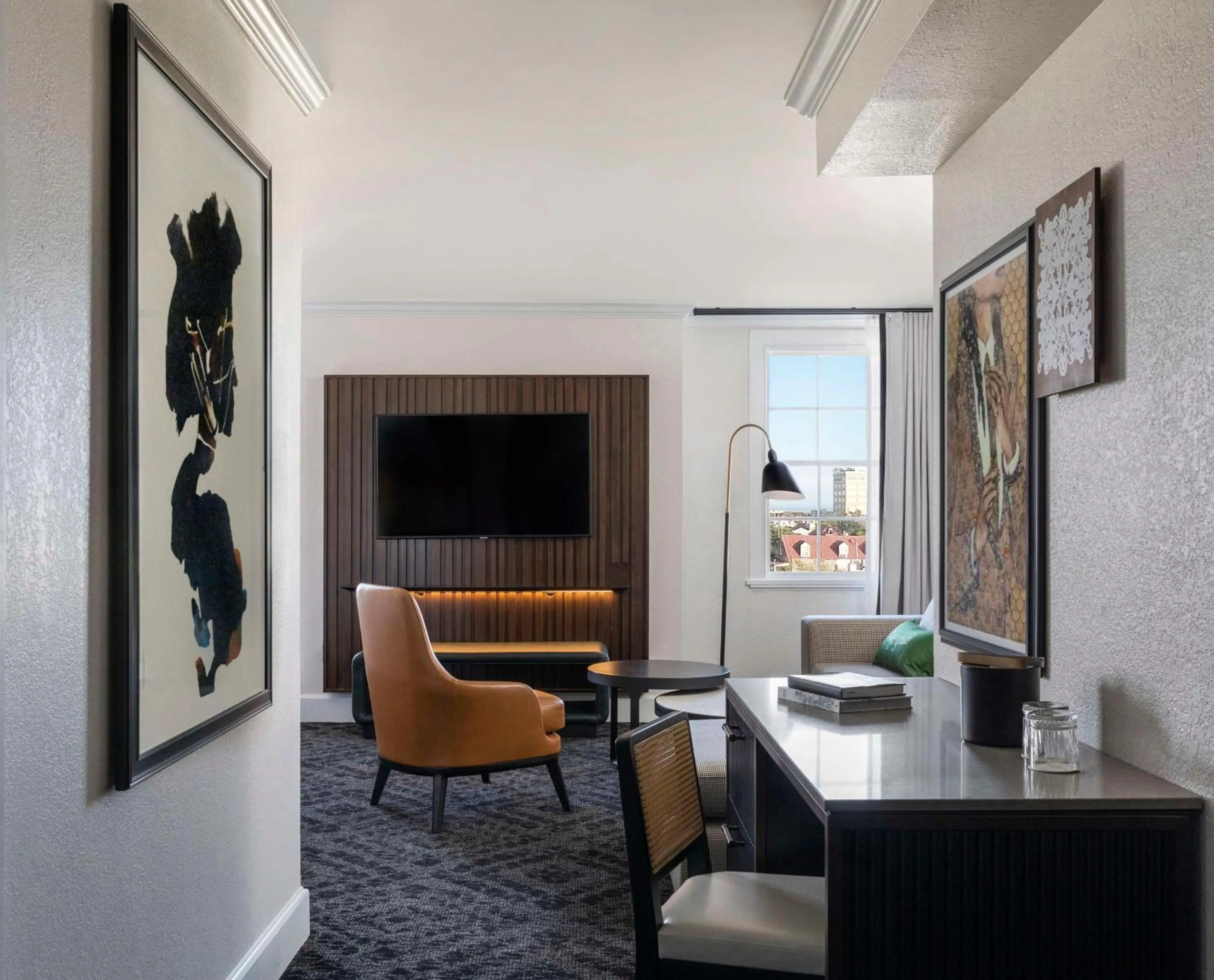 Bedroom in Mills House Charleston, Curio Collection by Hilton