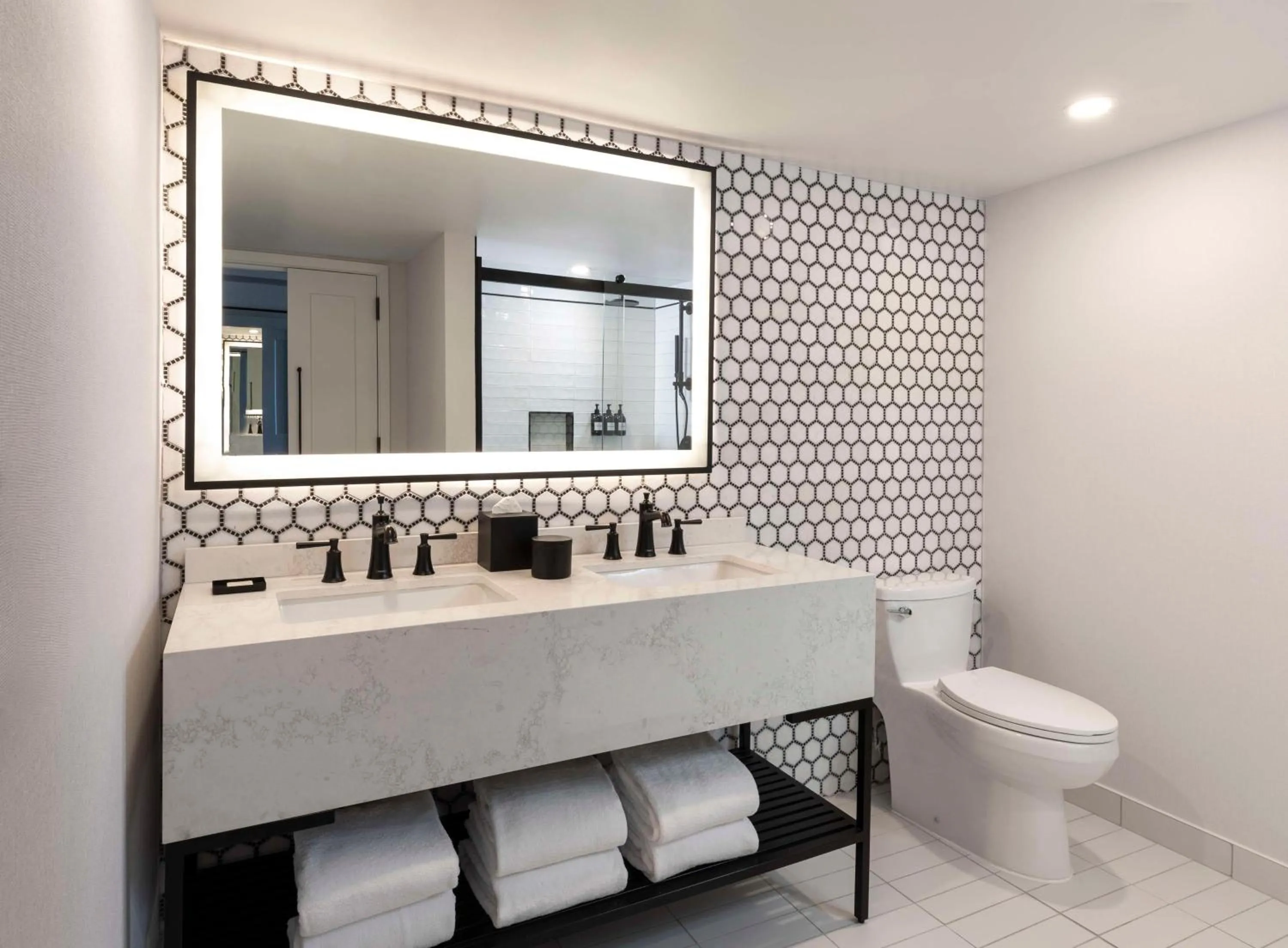 Bathroom in Mills House Charleston, Curio Collection by Hilton