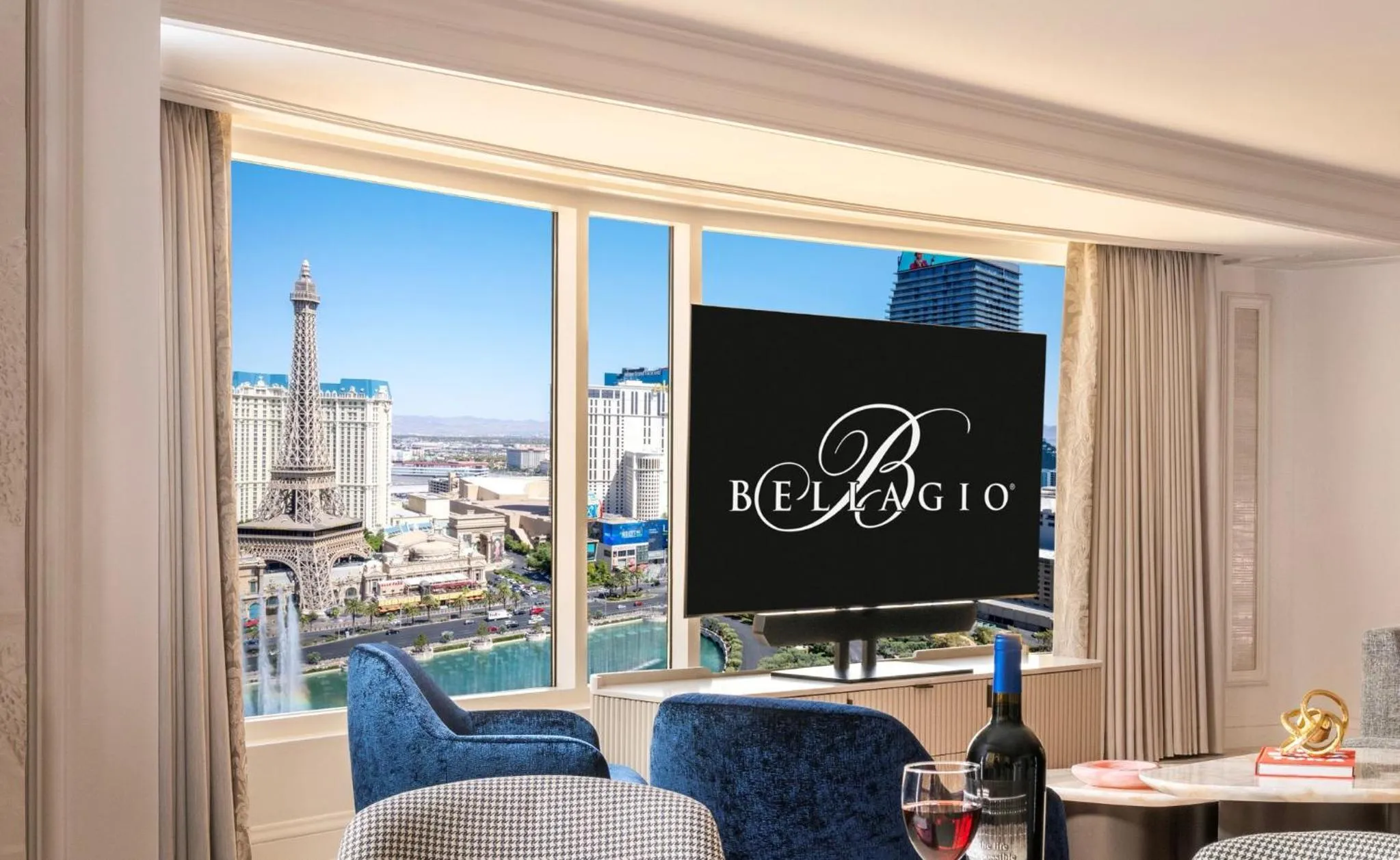 Photo of the whole room in Bellagio