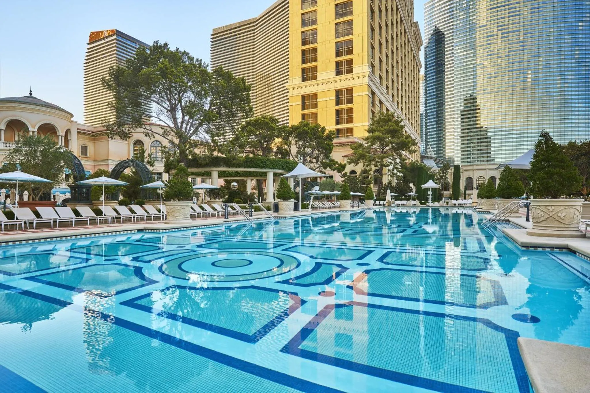 Swimming pool in Bellagio